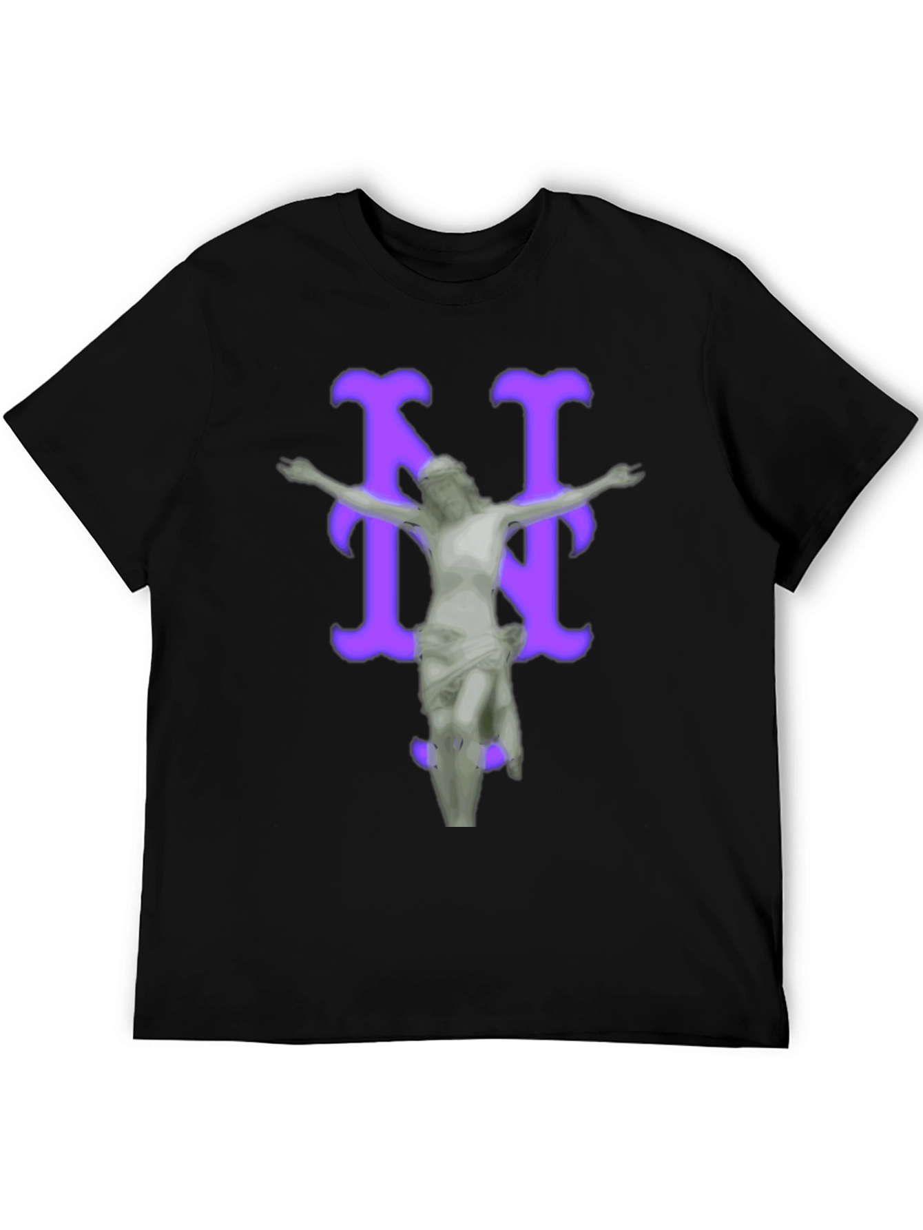 Artistic Graphic Tee - Statue Design
