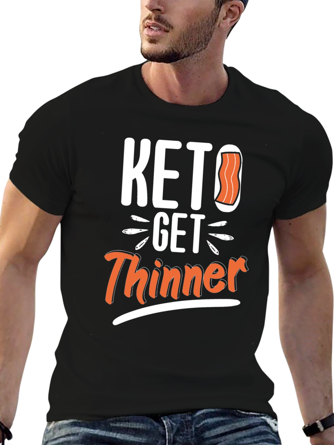 Keto Get Thinner Graphic T-Shirt