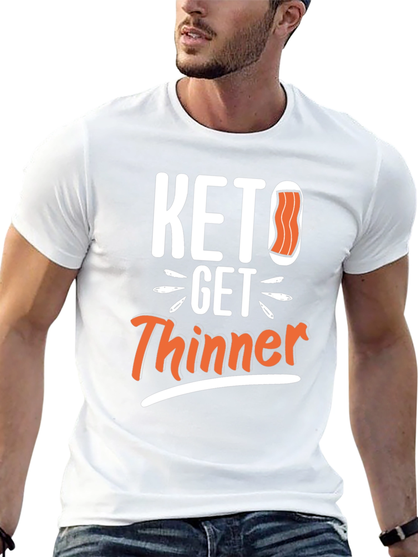 Keto Get Thinner Graphic T-Shirt