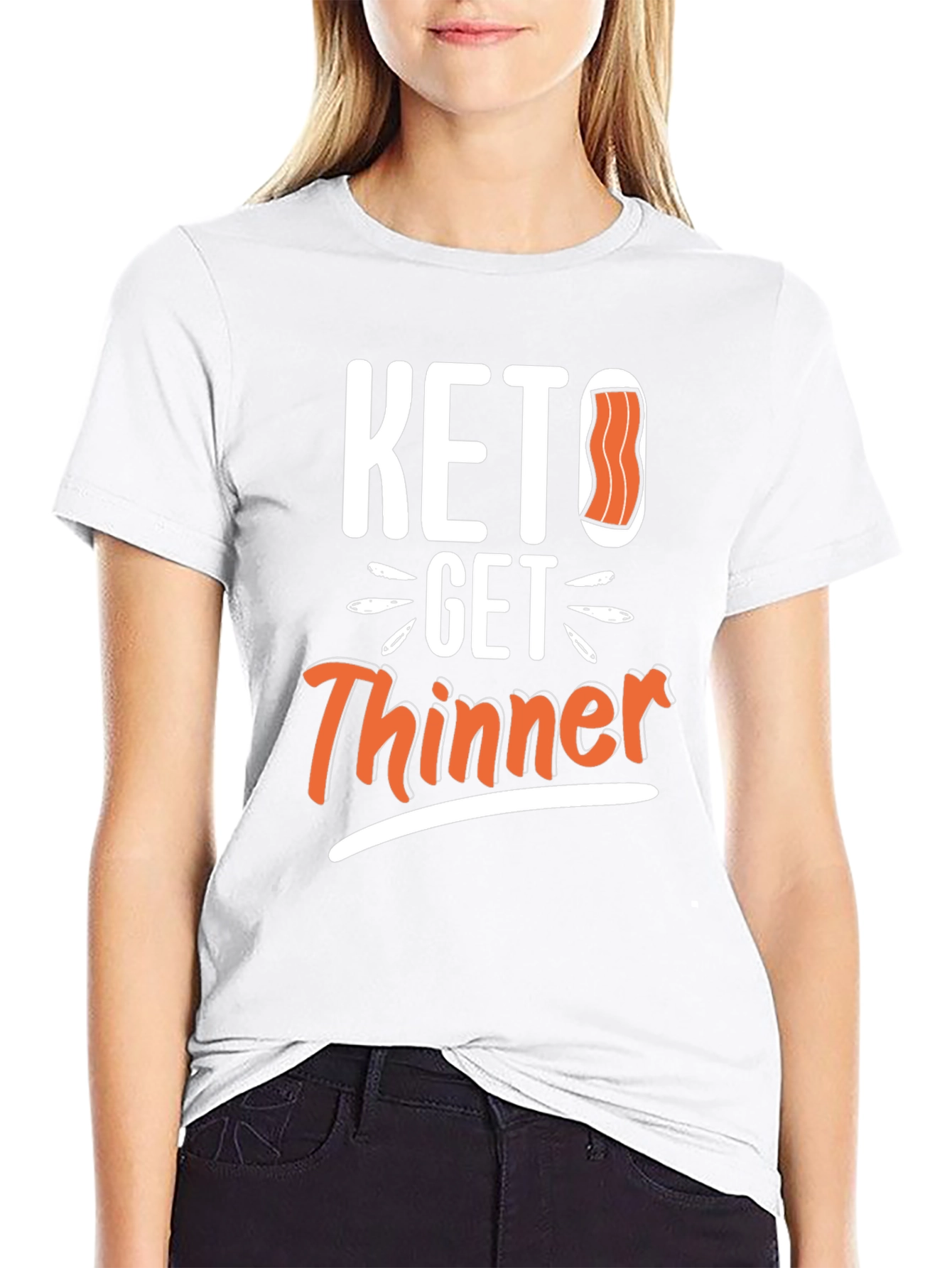 Keto Get Thinner Graphic T-Shirt