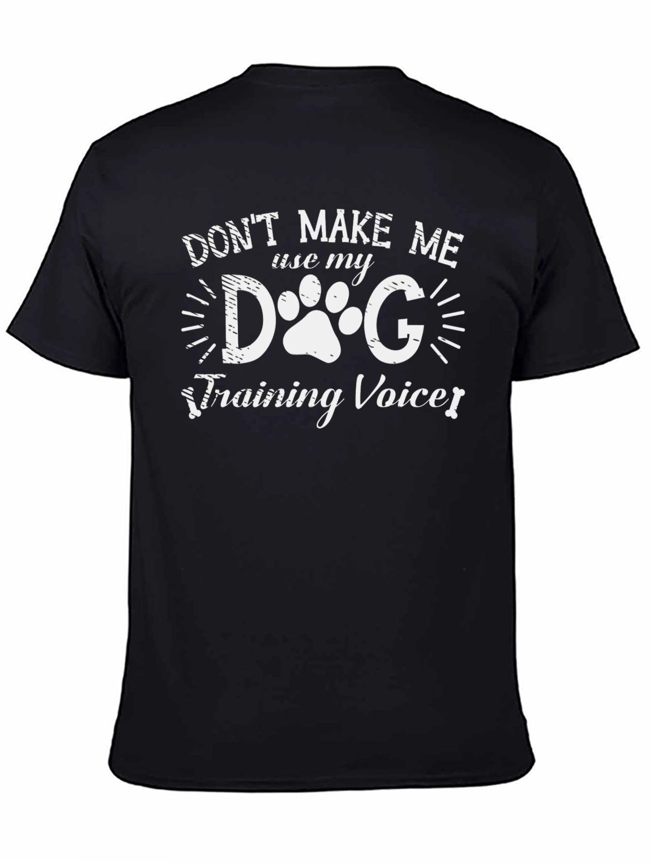 Funny Dog Training Voice T-Shirt - Unisex