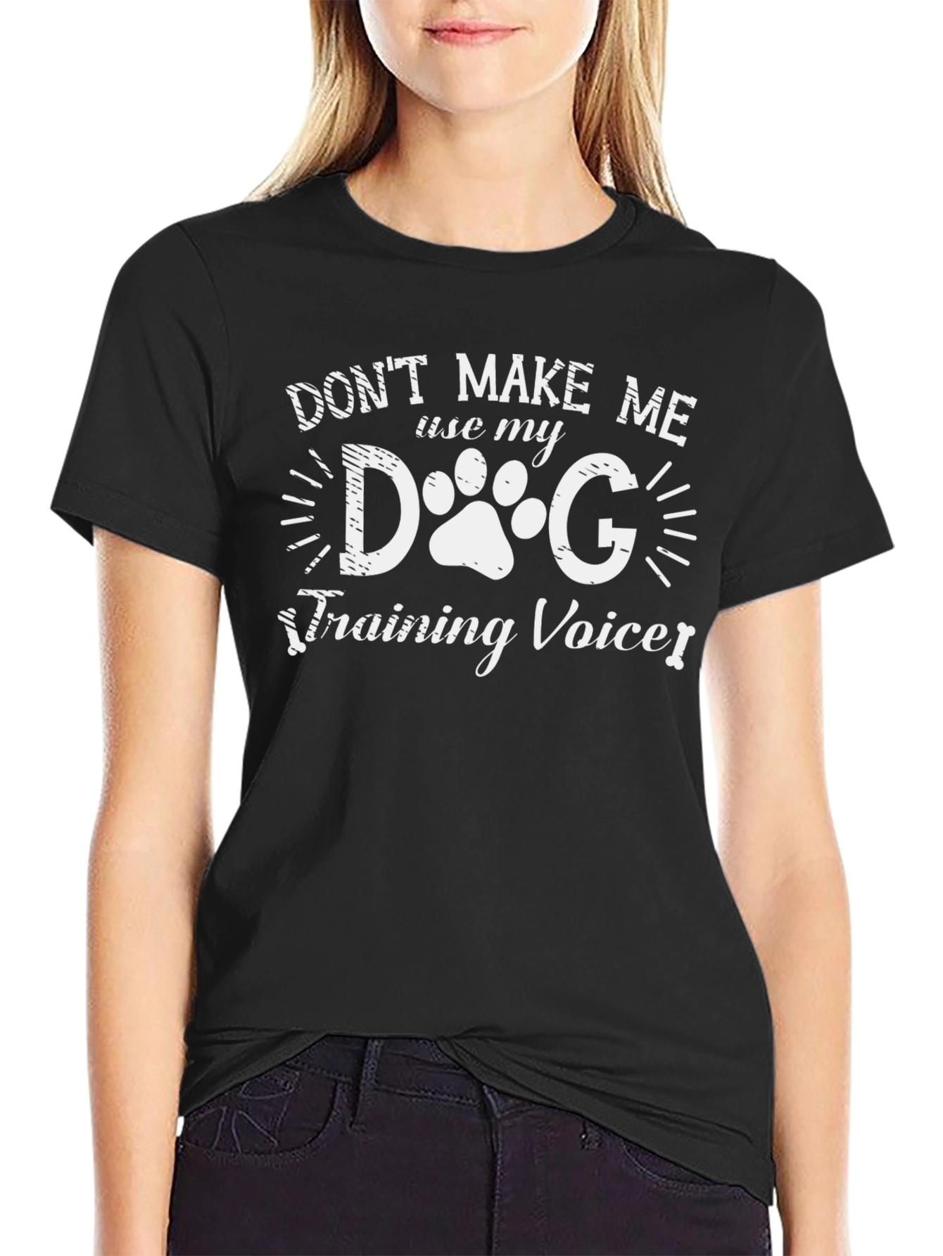 Funny Dog Training Voice T-Shirt - Unisex