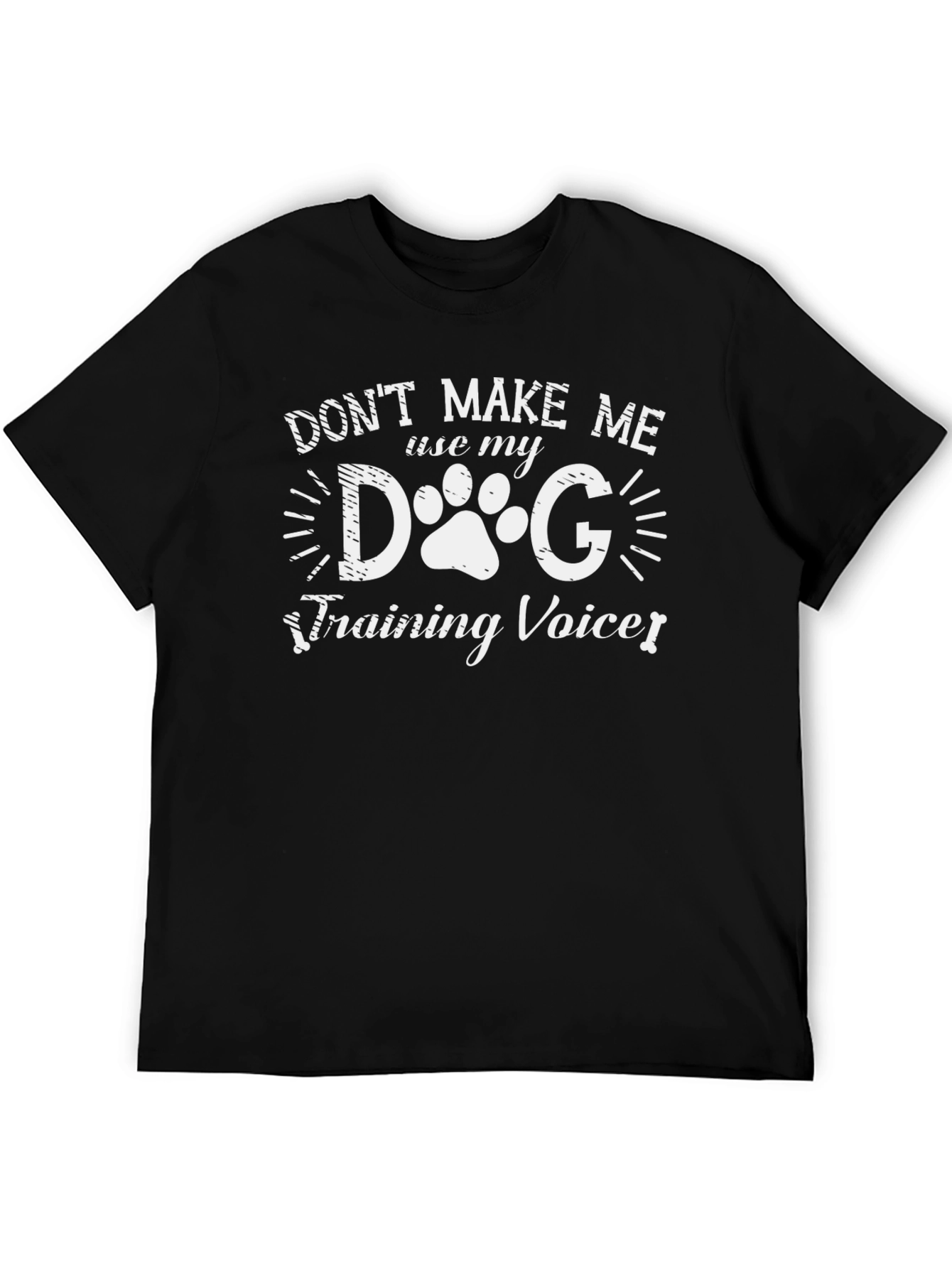 Funny Dog Training Voice T-Shirt - Unisex