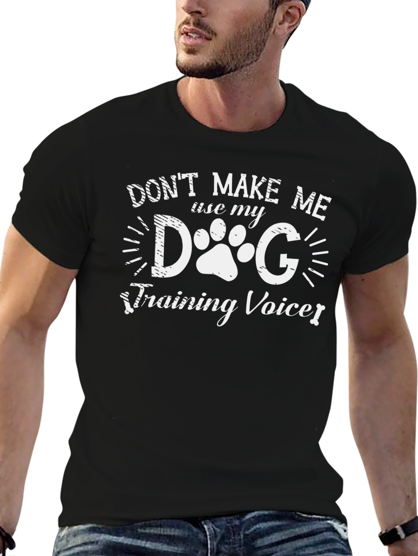 Funny Dog Training Voice T-Shirt - Unisex