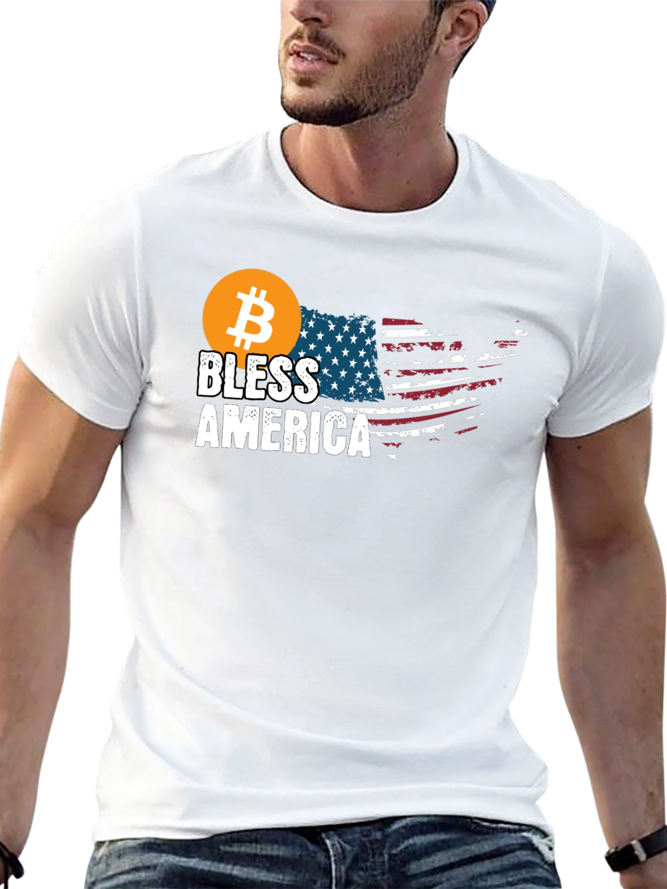 Bitcoin Bless America T-Shirt