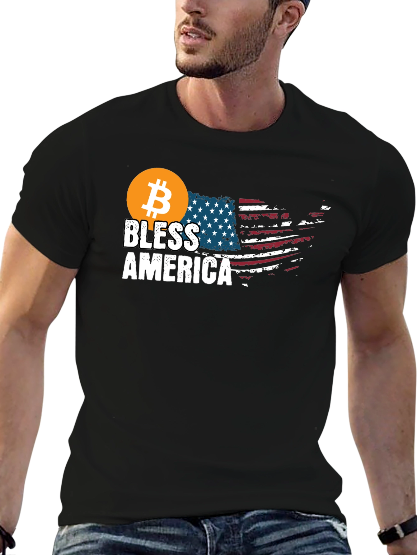 Bitcoin Bless America T-Shirt