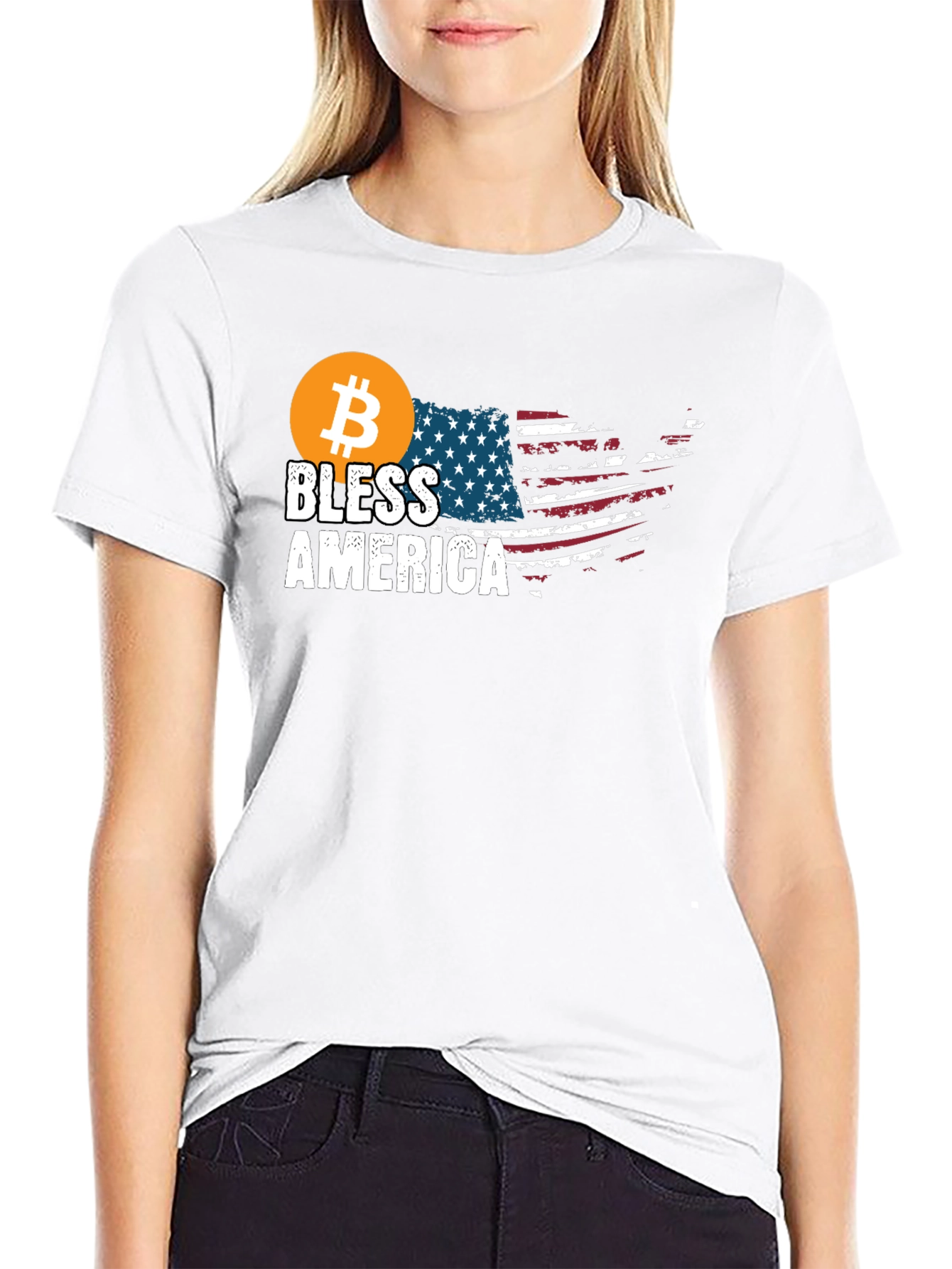 Bitcoin Bless America T-Shirt