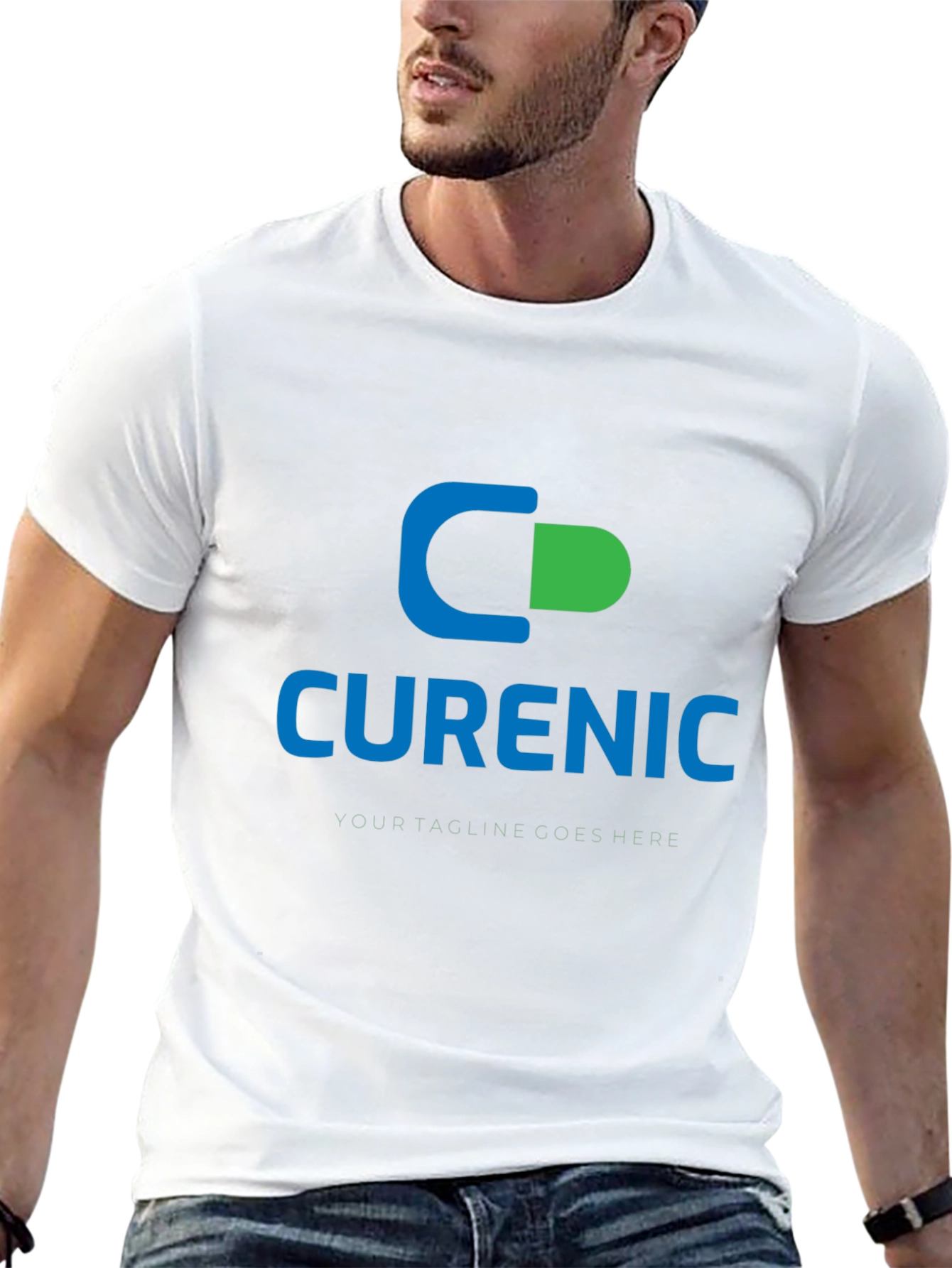 Curenic Logo Black T-Shirt