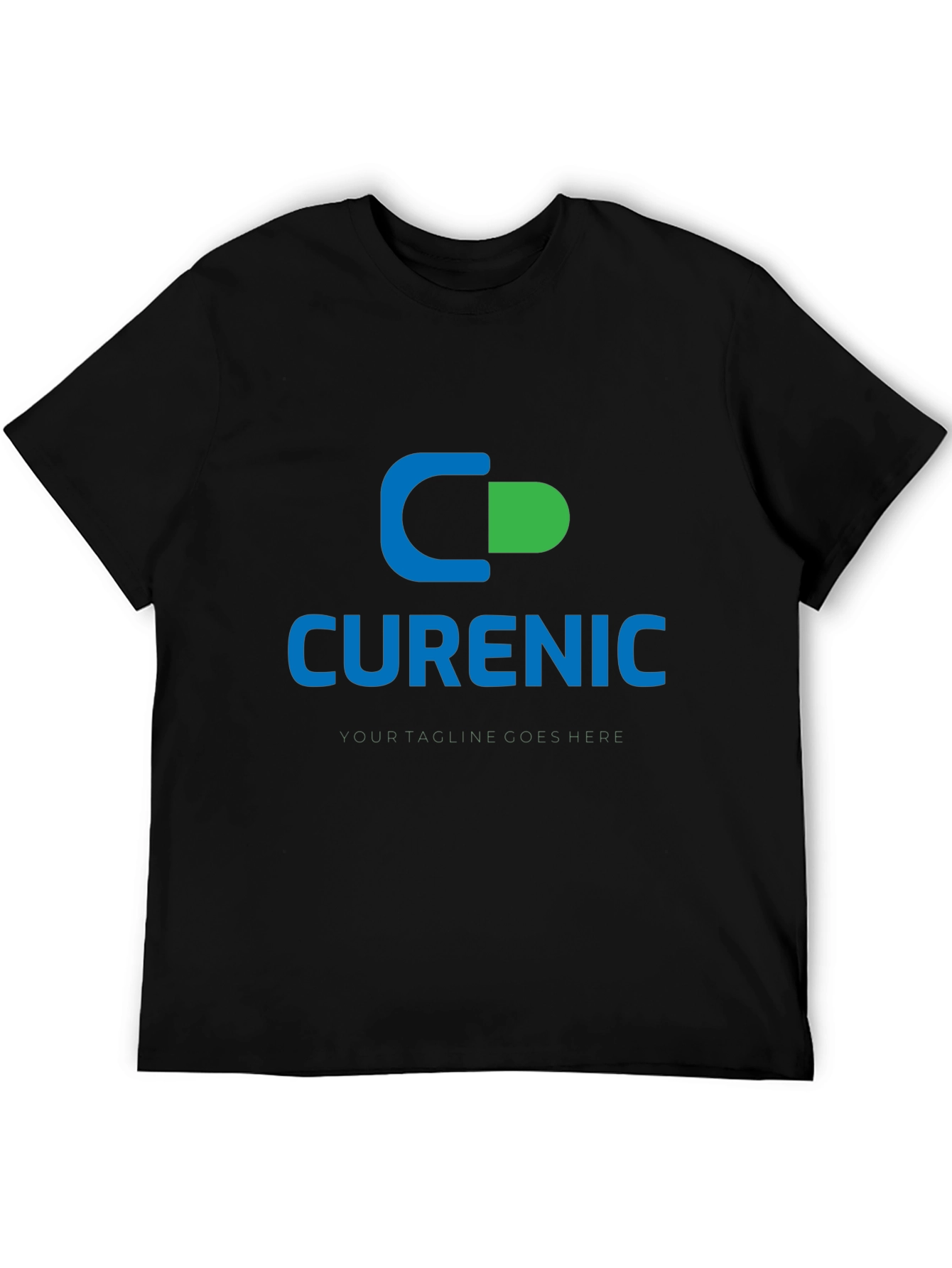 Curenic Logo Black T-Shirt