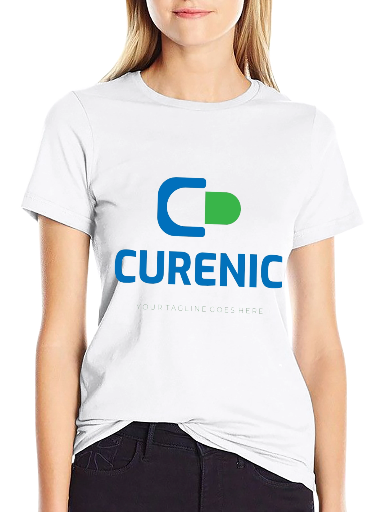 Curenic Logo Black T-Shirt