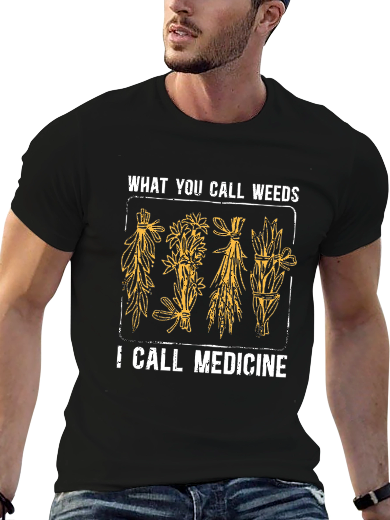Weeds are Medicine T-Shirt - Herbalist Gift