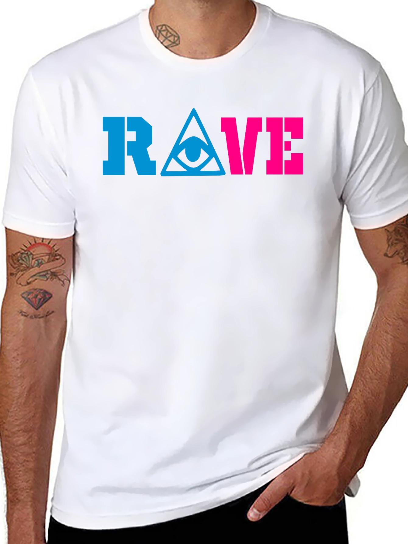 Rave T-Shirt - Graphic Design Print