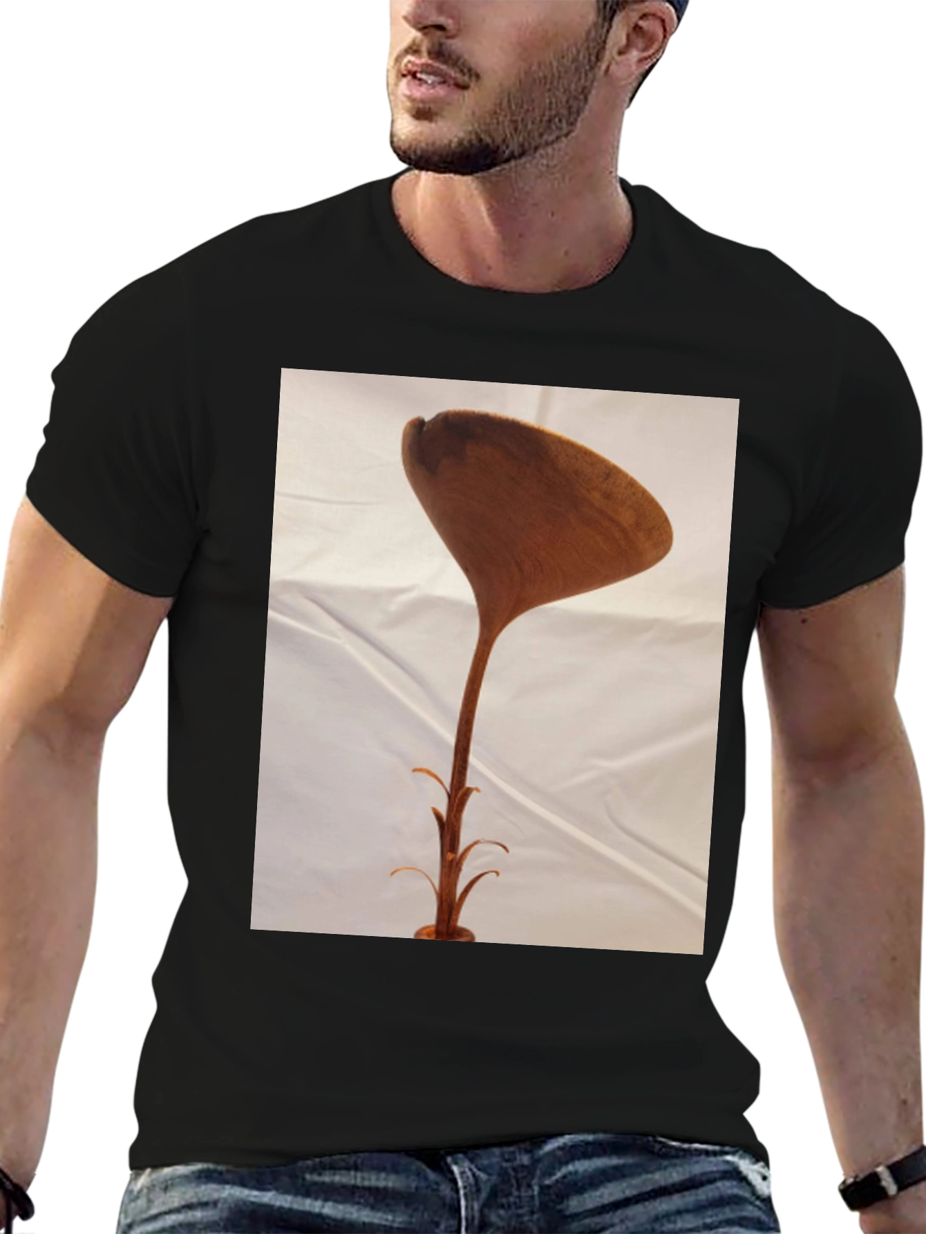 Unique Wooden Sculpture T-Shirt