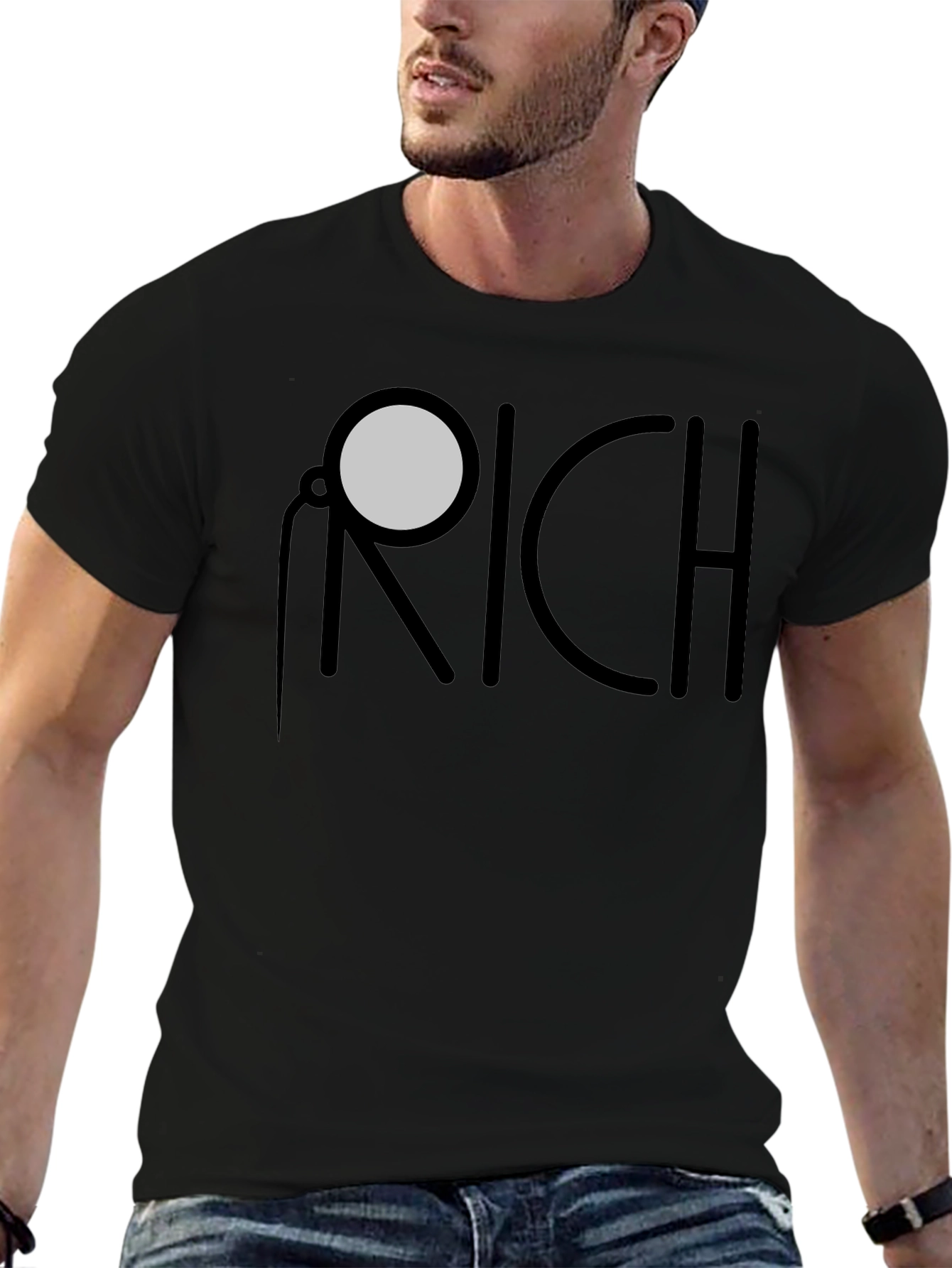 Monocle RICH Graphic Tee - Unique Fashion Statement