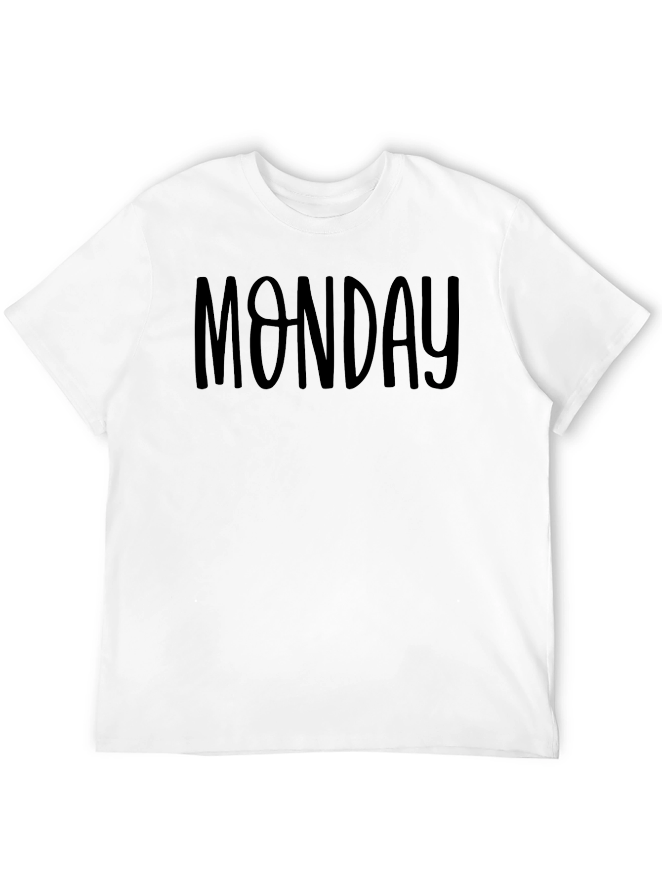Monday Graphic Tee - Casual Comfort