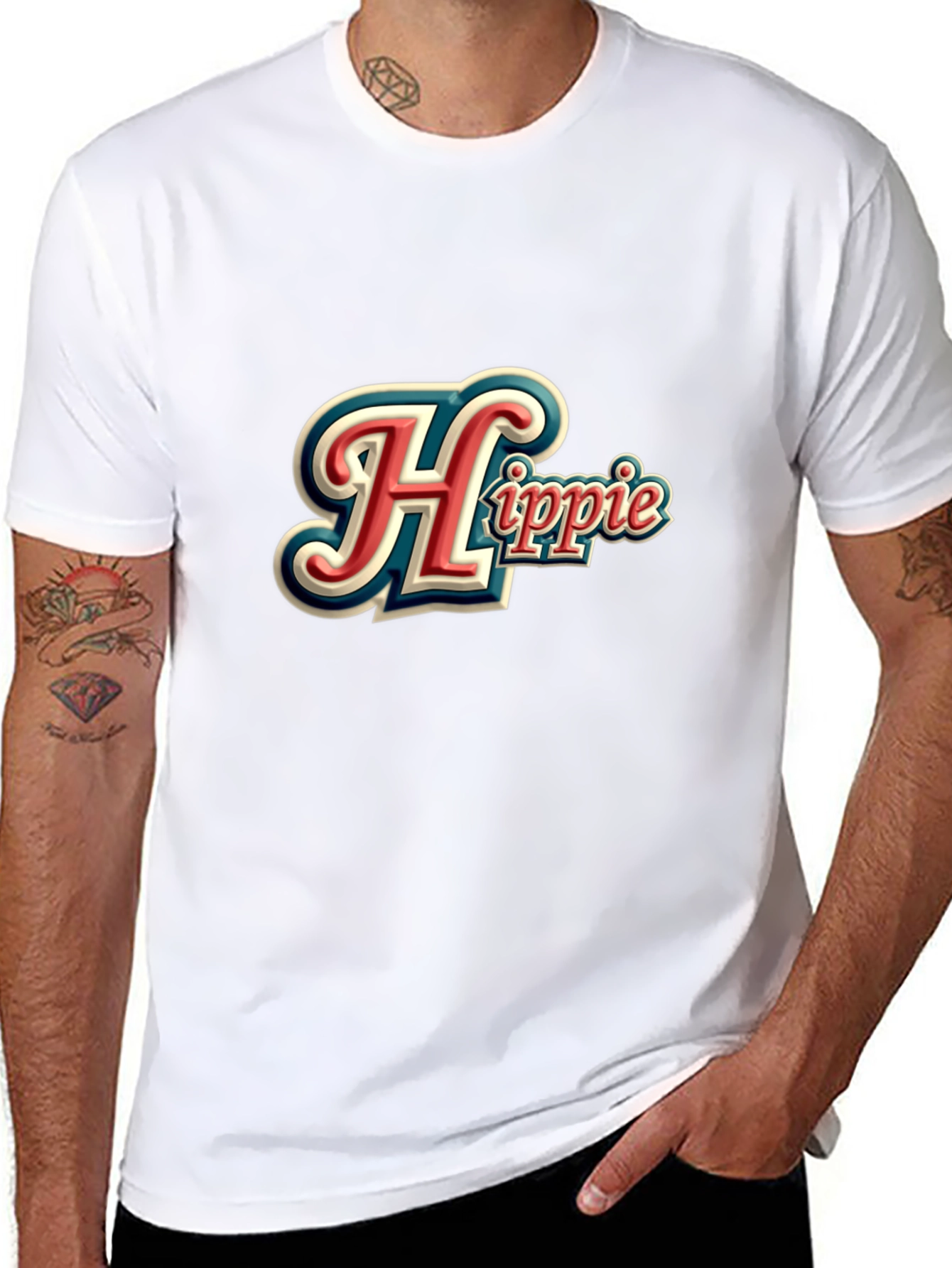 Hippie Style Retro Graphic Tee