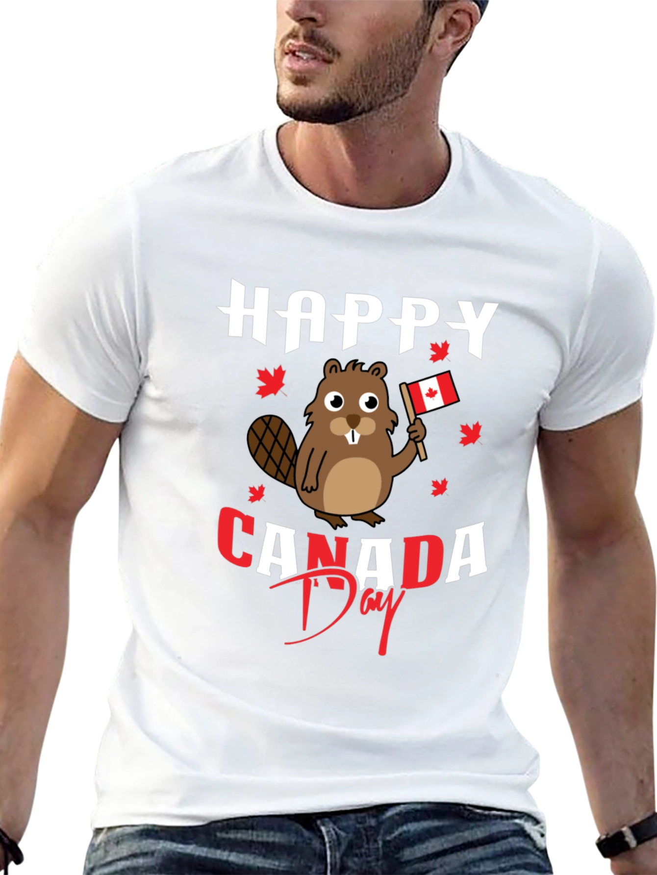 Happy Canada Day Beaver T-Shirt
