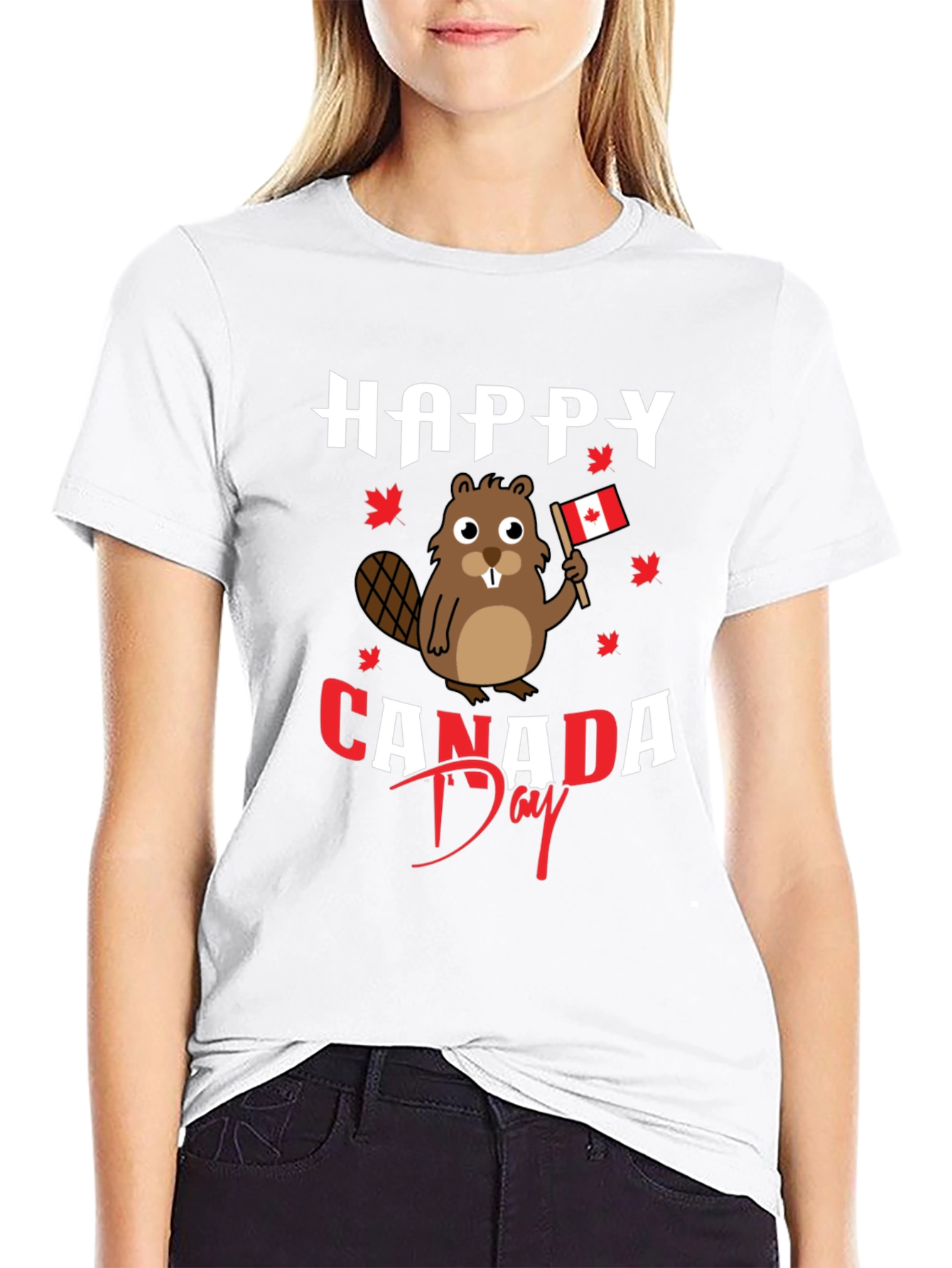 Happy Canada Day Beaver T-Shirt