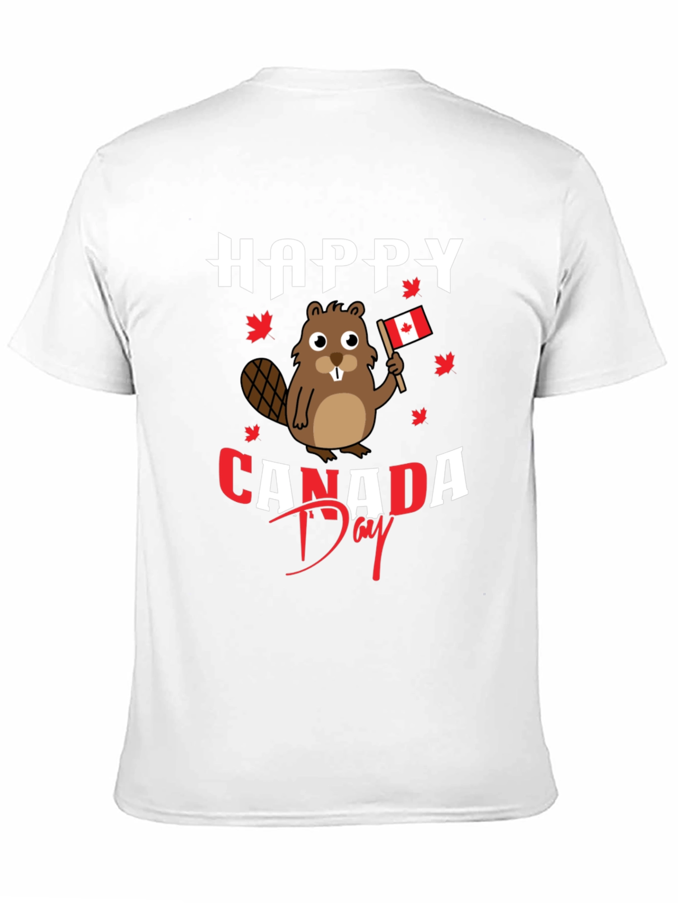 Happy Canada Day Beaver T-Shirt
