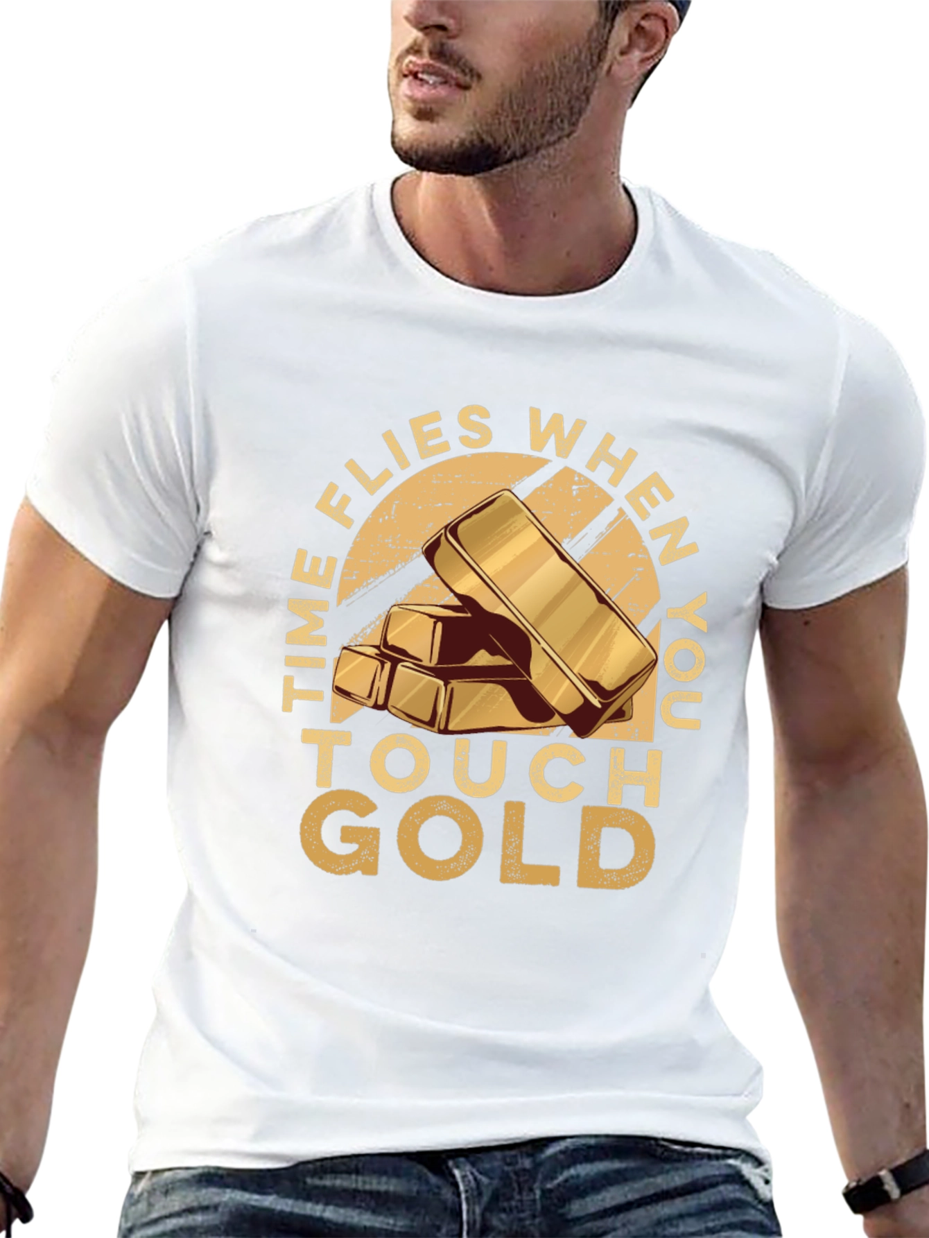 Time Flies When You Touch Gold T-Shirt