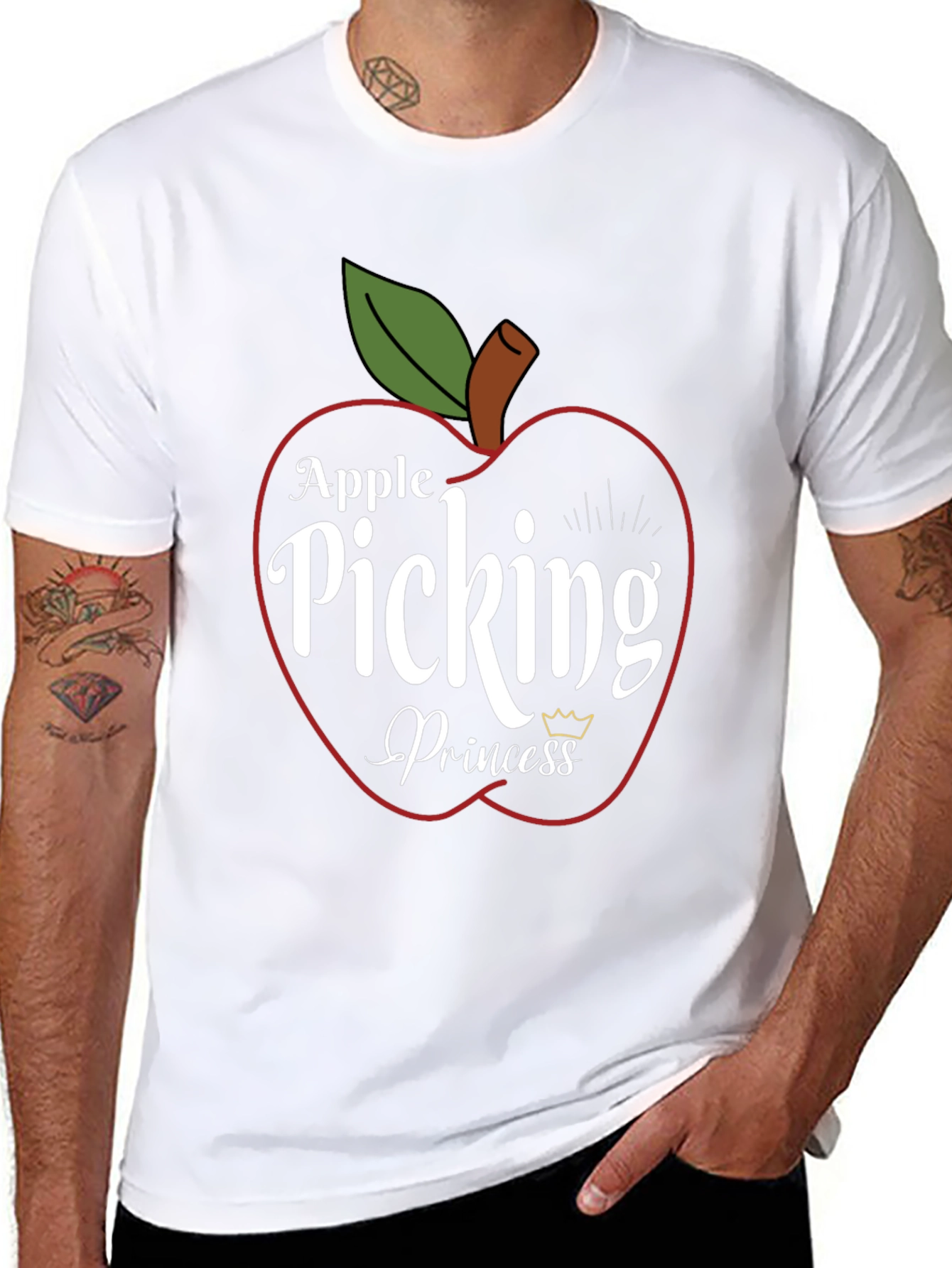 Apple Picking Princess T-Shirt