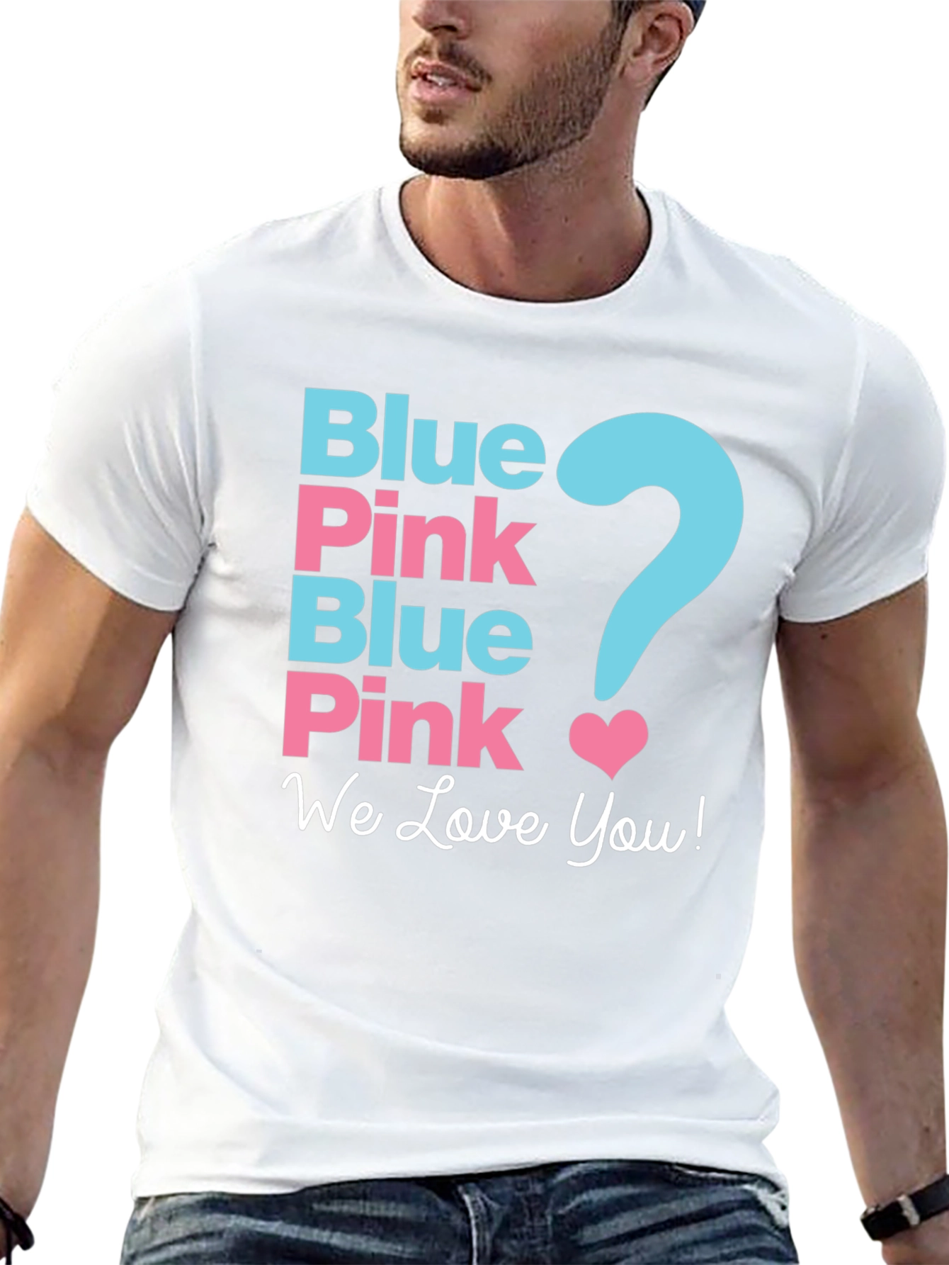 Gender Reveal Shirt - Blue or Pink?