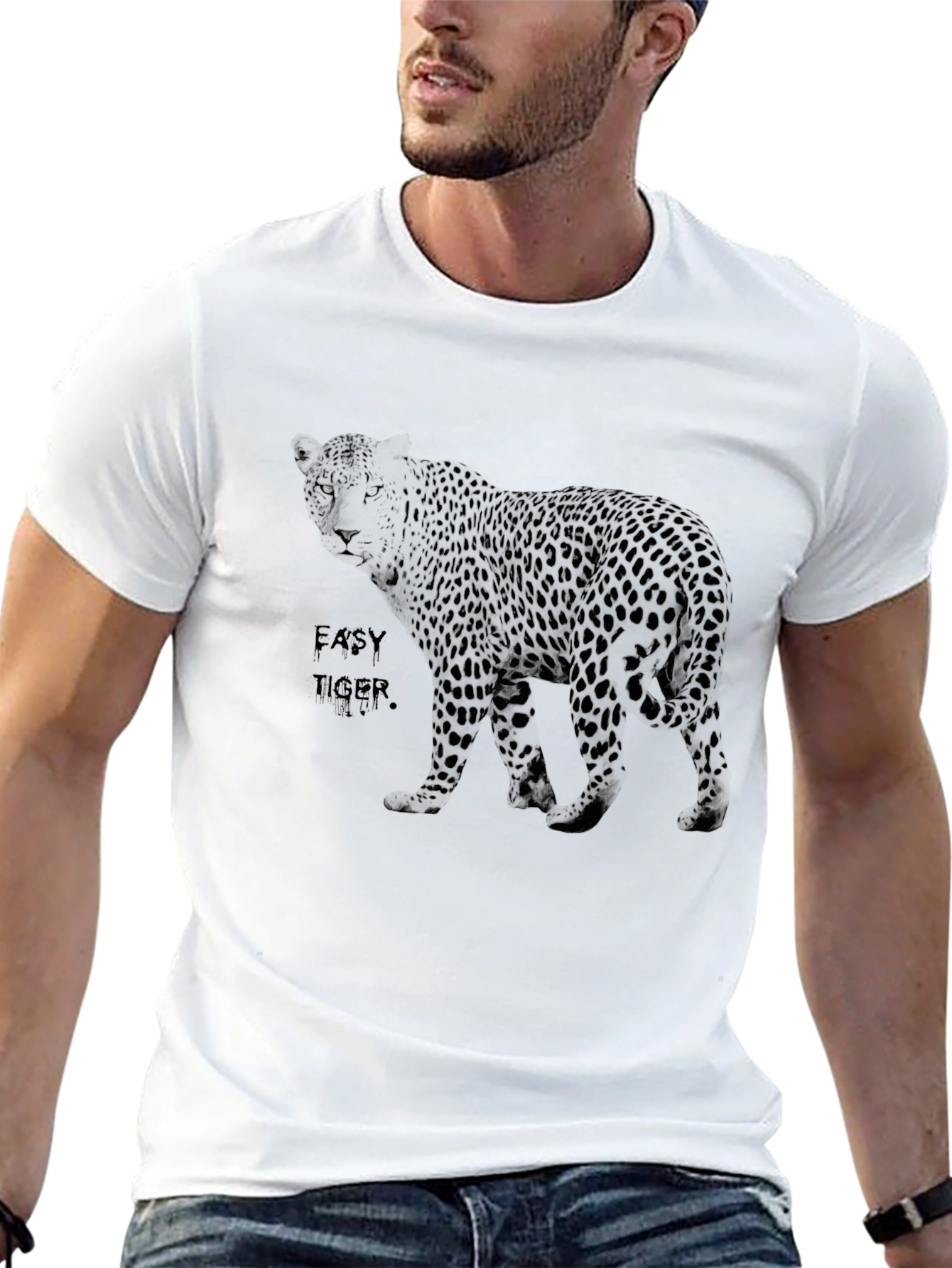 Easy Tiger Black Graphic Tee