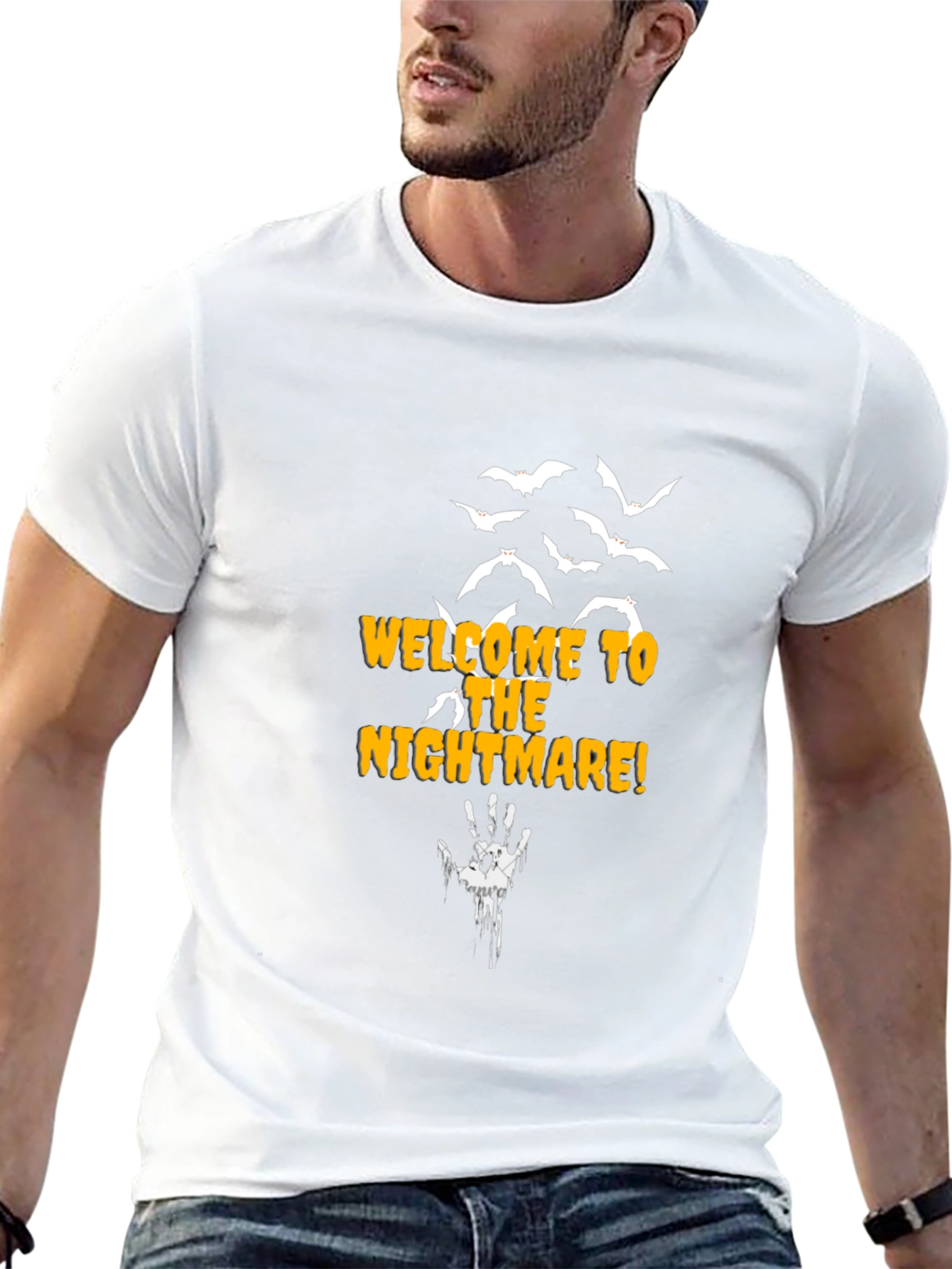 Nightmare Halloween Graphic T-Shirt