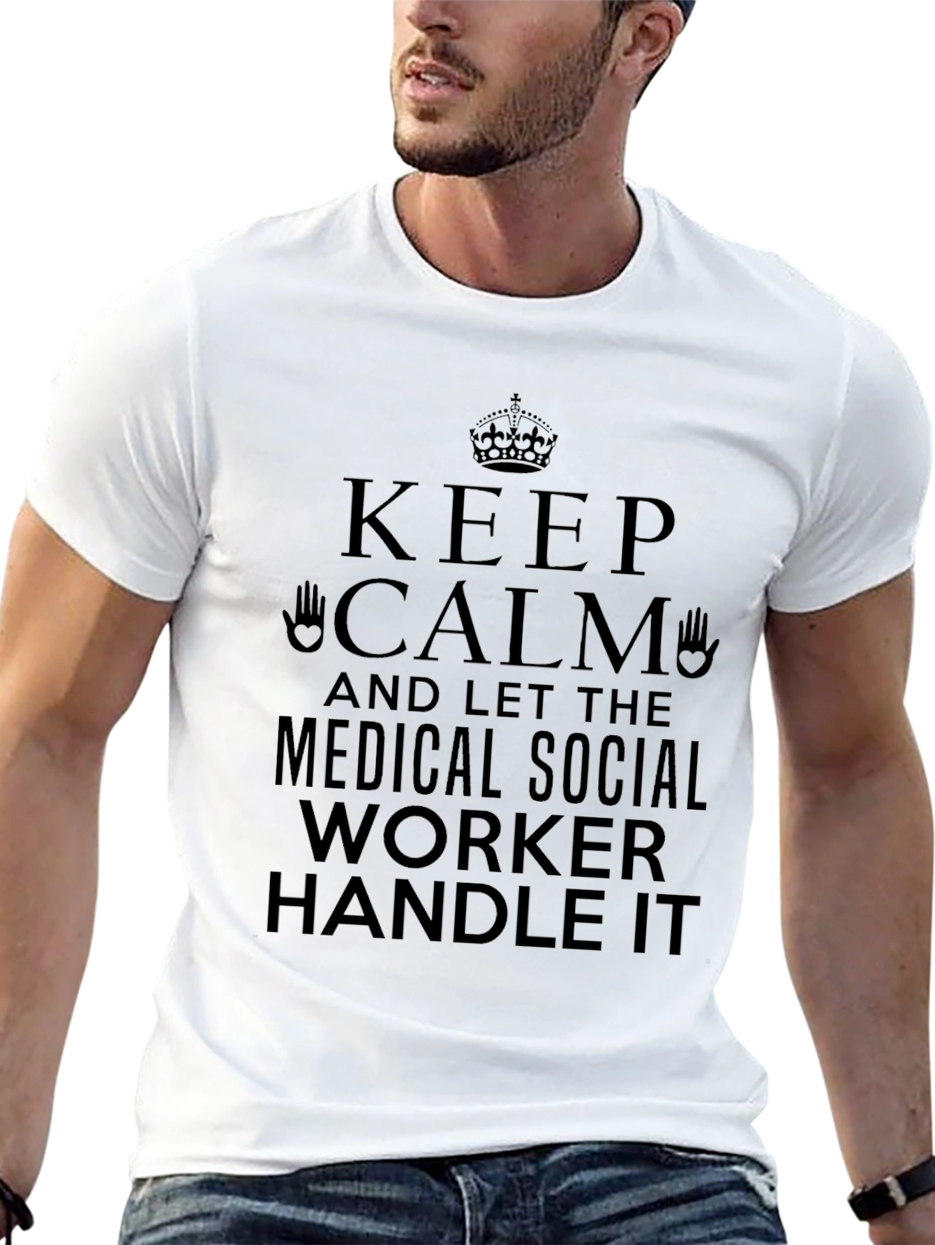 Keep Calm Medical Social Worker T-Shirt