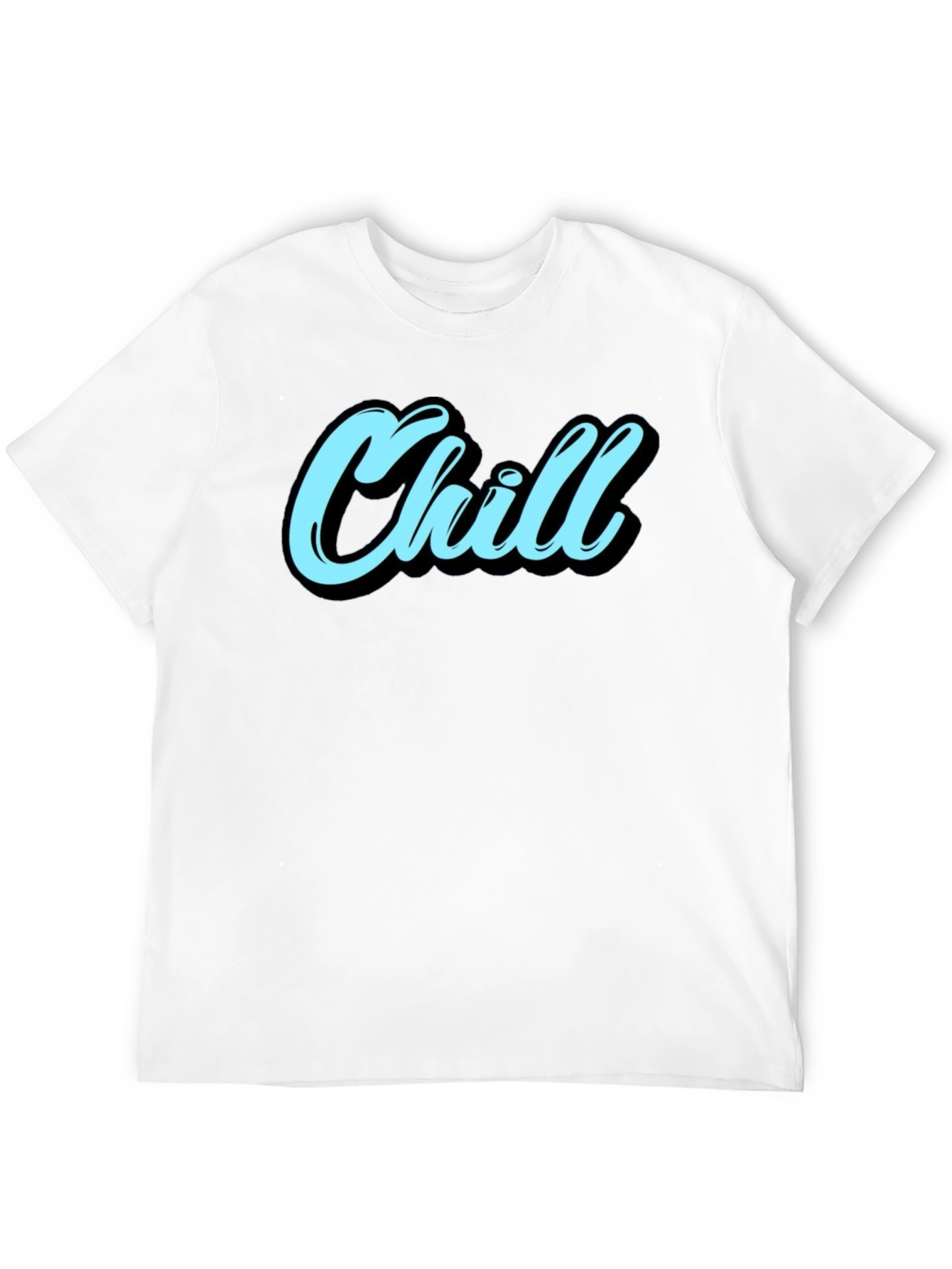 Chill Graphic Tee - Relaxed Style Soft Cotton