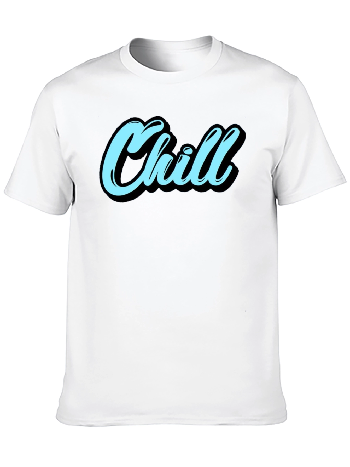 Chill Graphic Tee - Relaxed Style Soft Cotton
