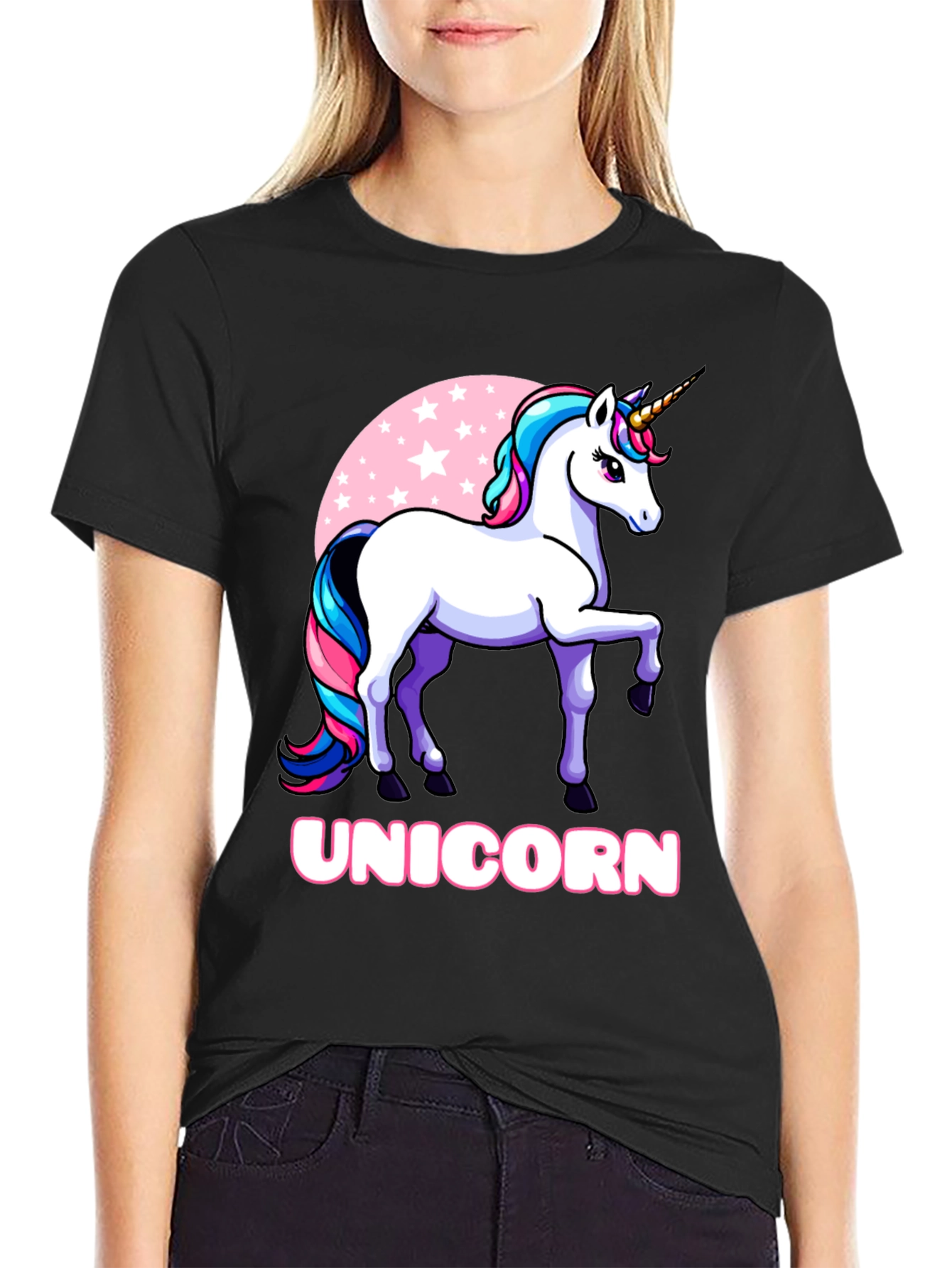 Unicorn Graphic T-Shirt - Whimsical Design