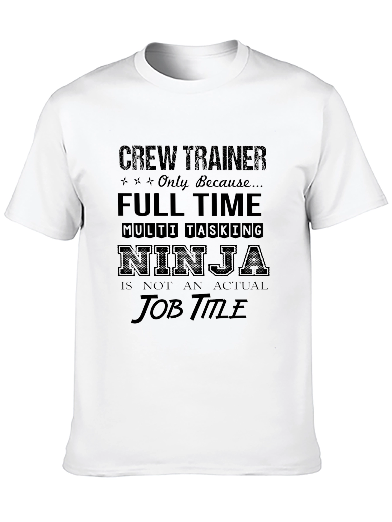 Crew Trainer Ninja Graphic T-Shirt