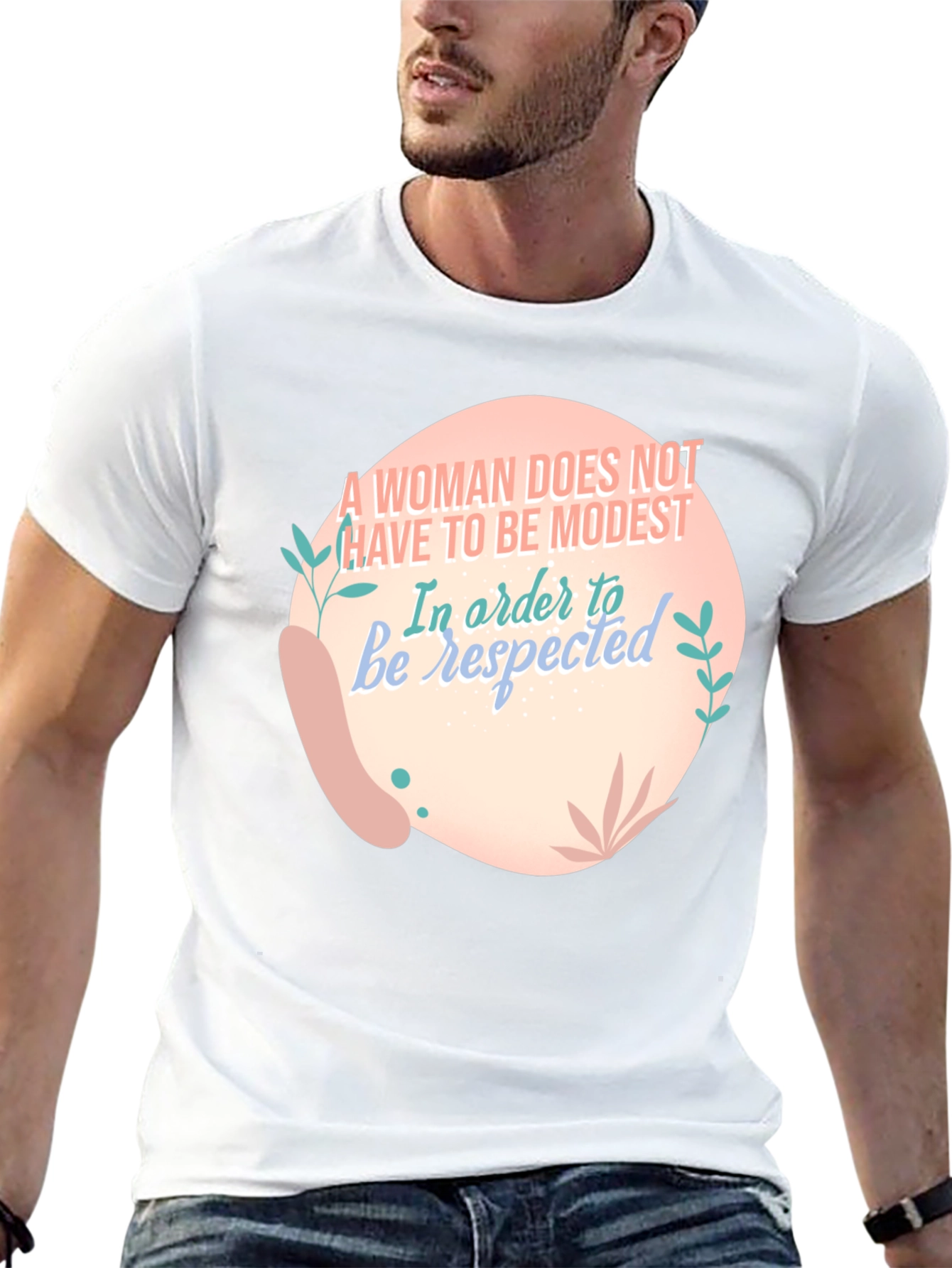 Empowering Womens Graphic T-Shirt - Be Respected