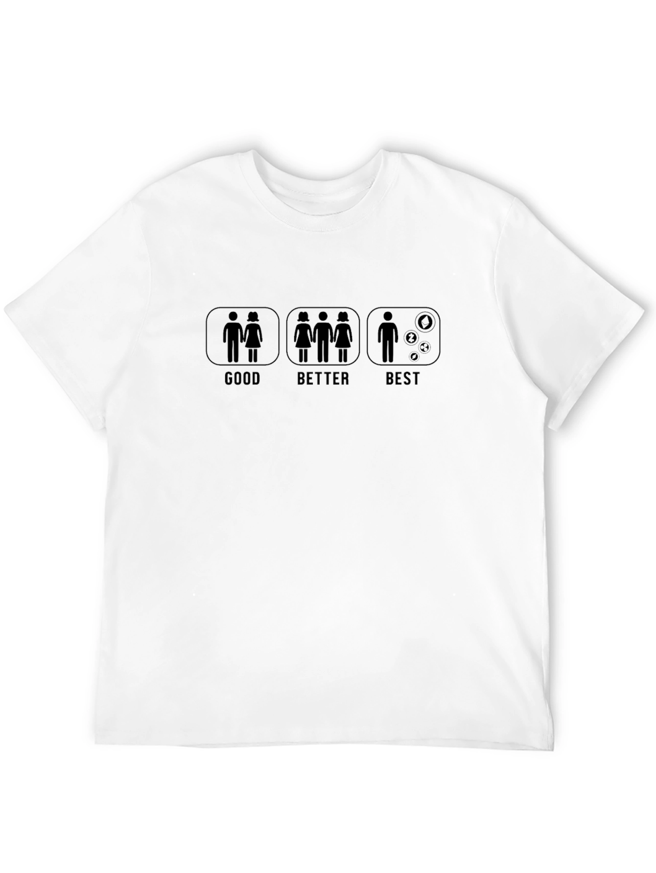 Funny Good Better Best Single T-Shirt