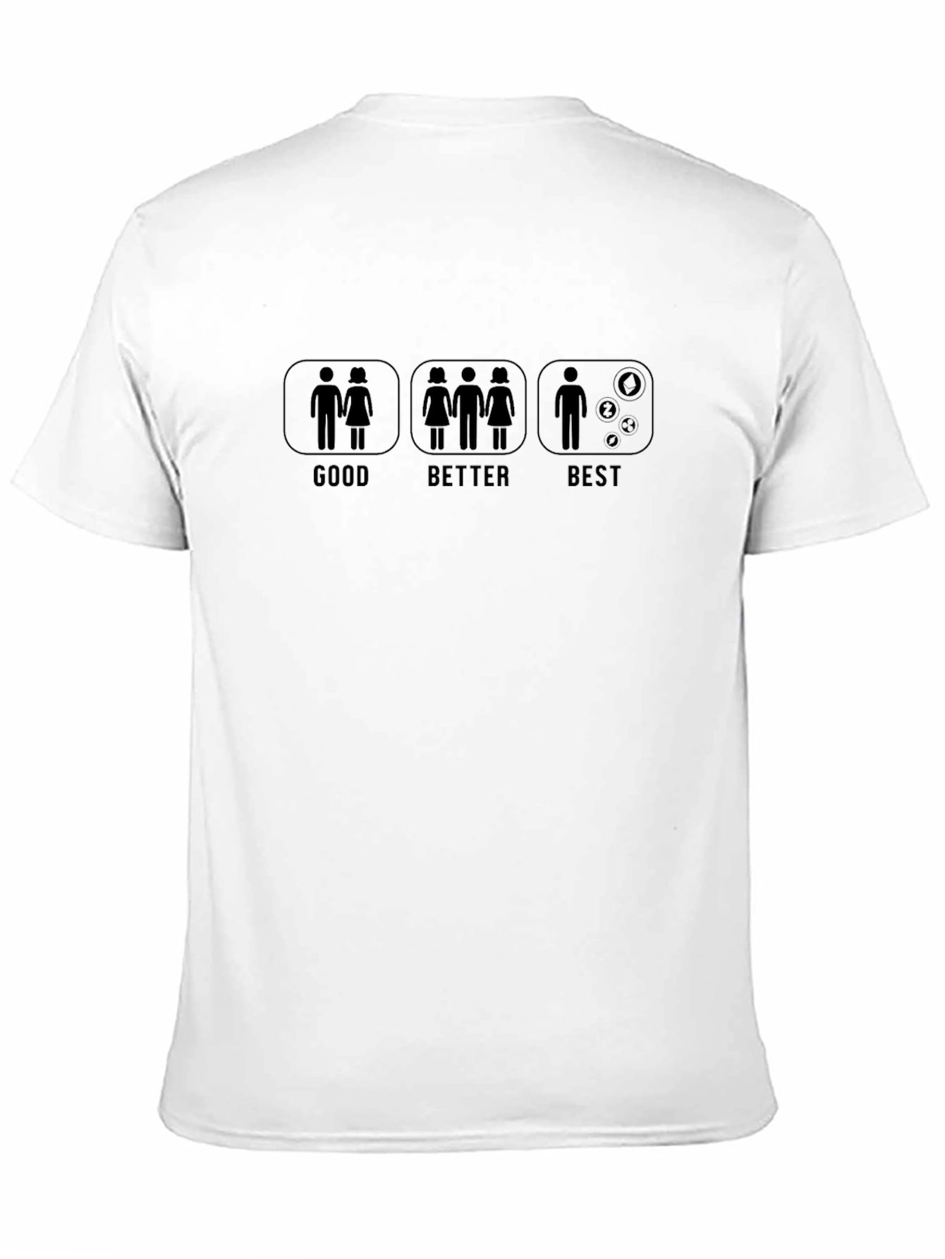 Funny Good Better Best Single T-Shirt