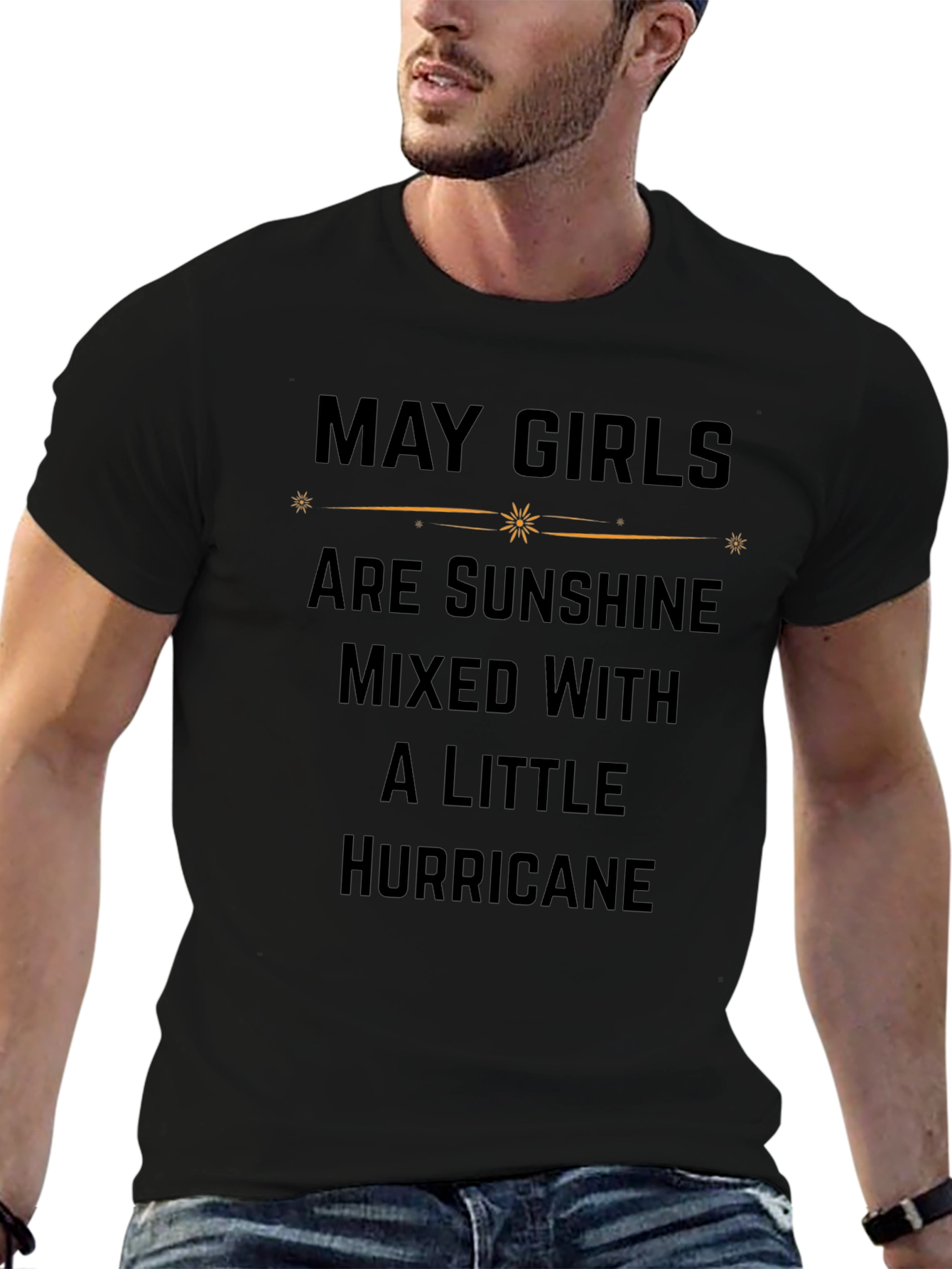 May Girls Sunshine Hurricane Graphic Tee