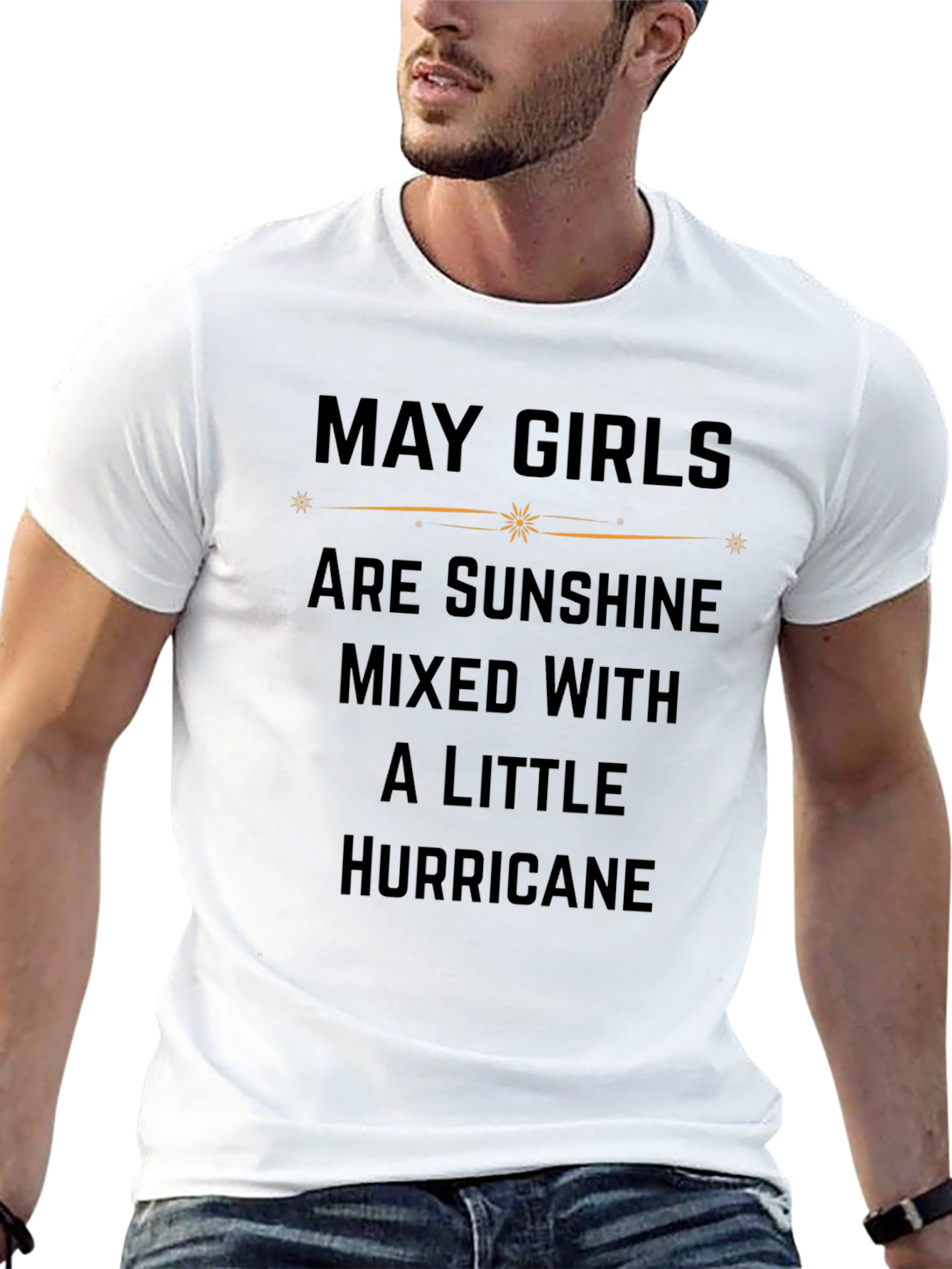 May Girls Sunshine Hurricane Graphic Tee