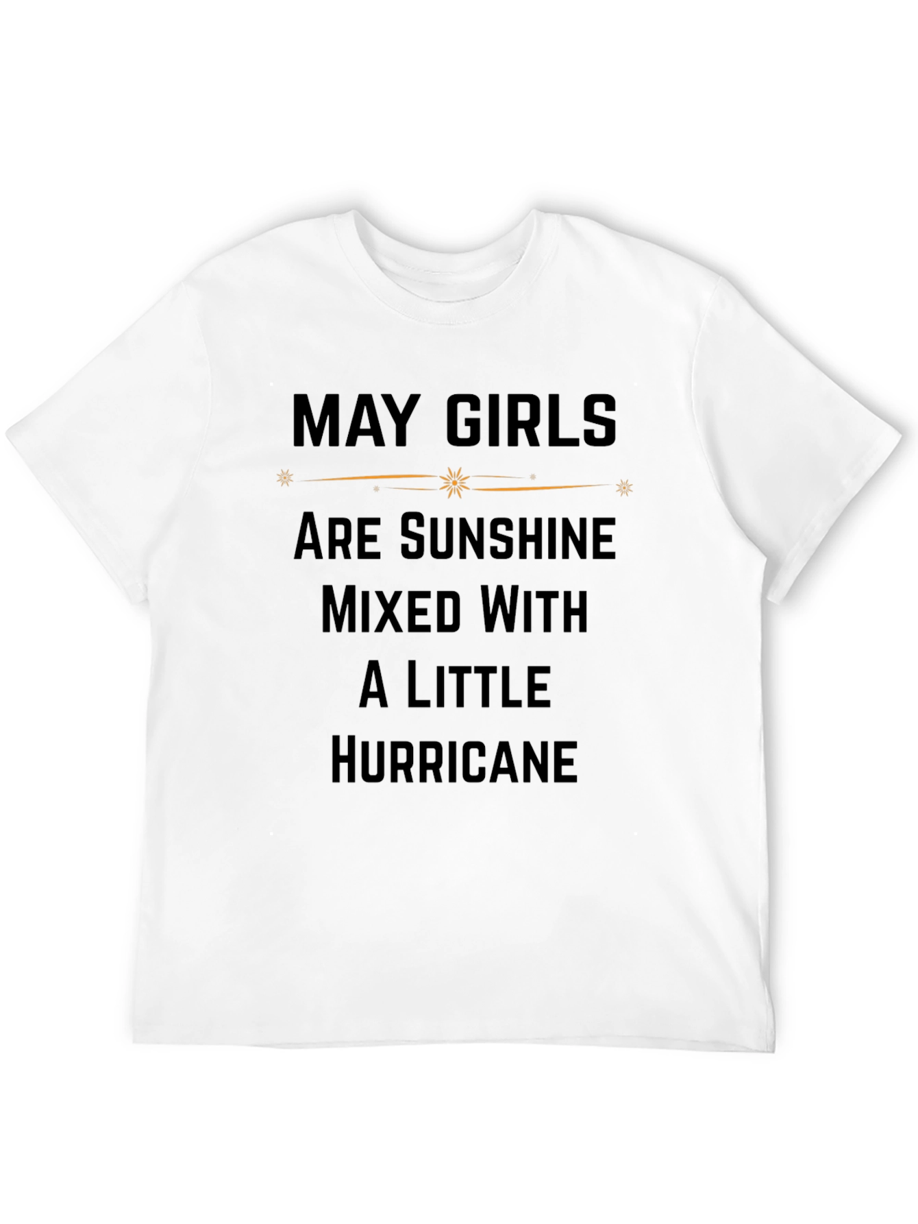 May Girls Sunshine Hurricane Graphic Tee