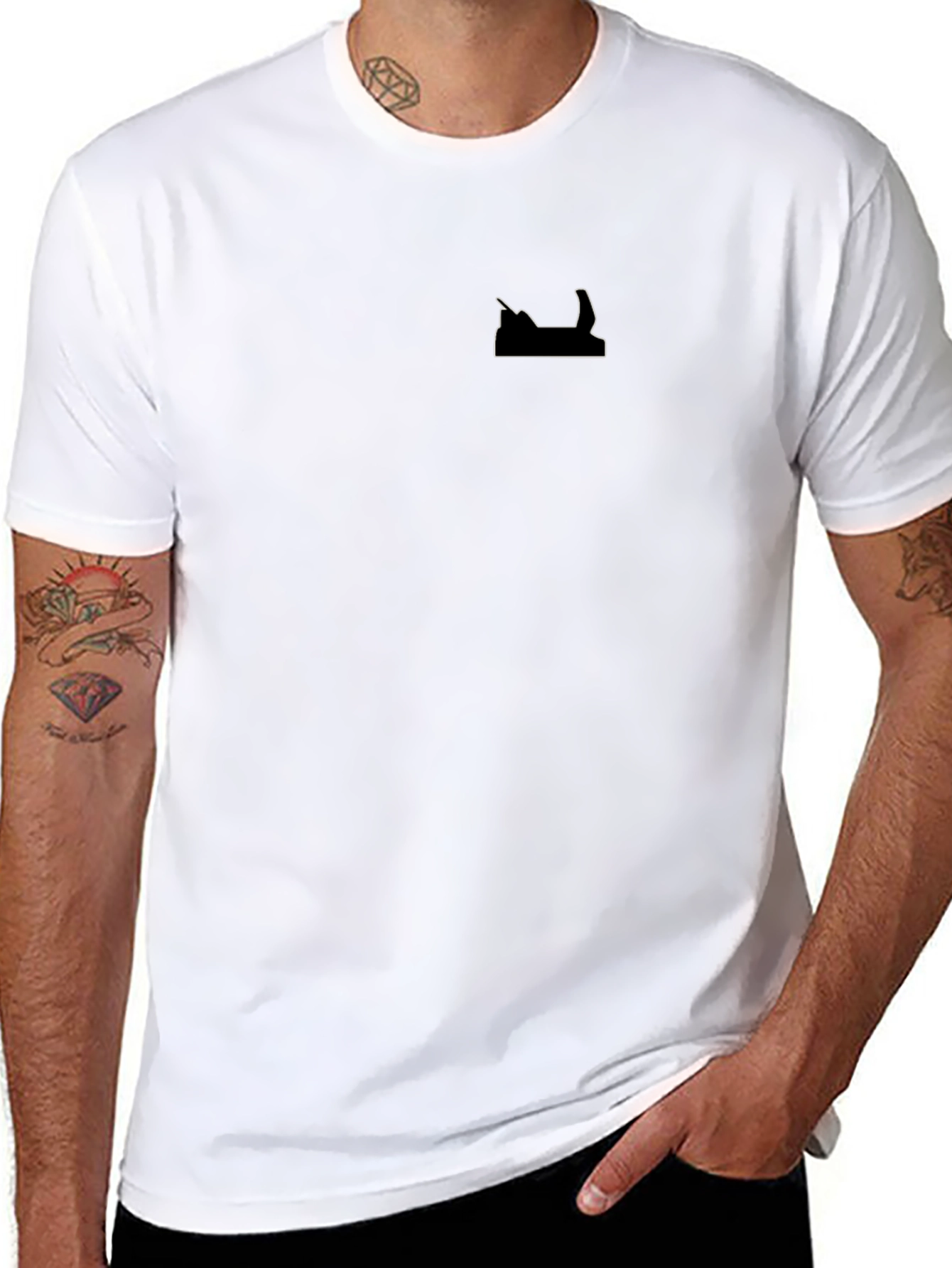 Minimalist Black Cape Cod T-Shirt