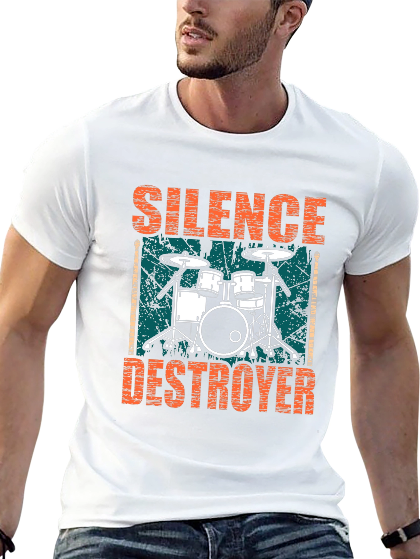 Silence Destroyer Drummer T-Shirt