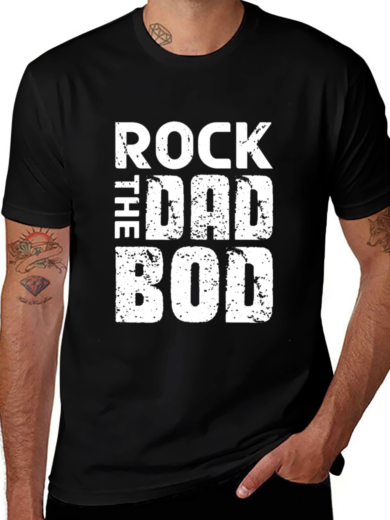 Rock the Dad Bod Graphic T-Shirt