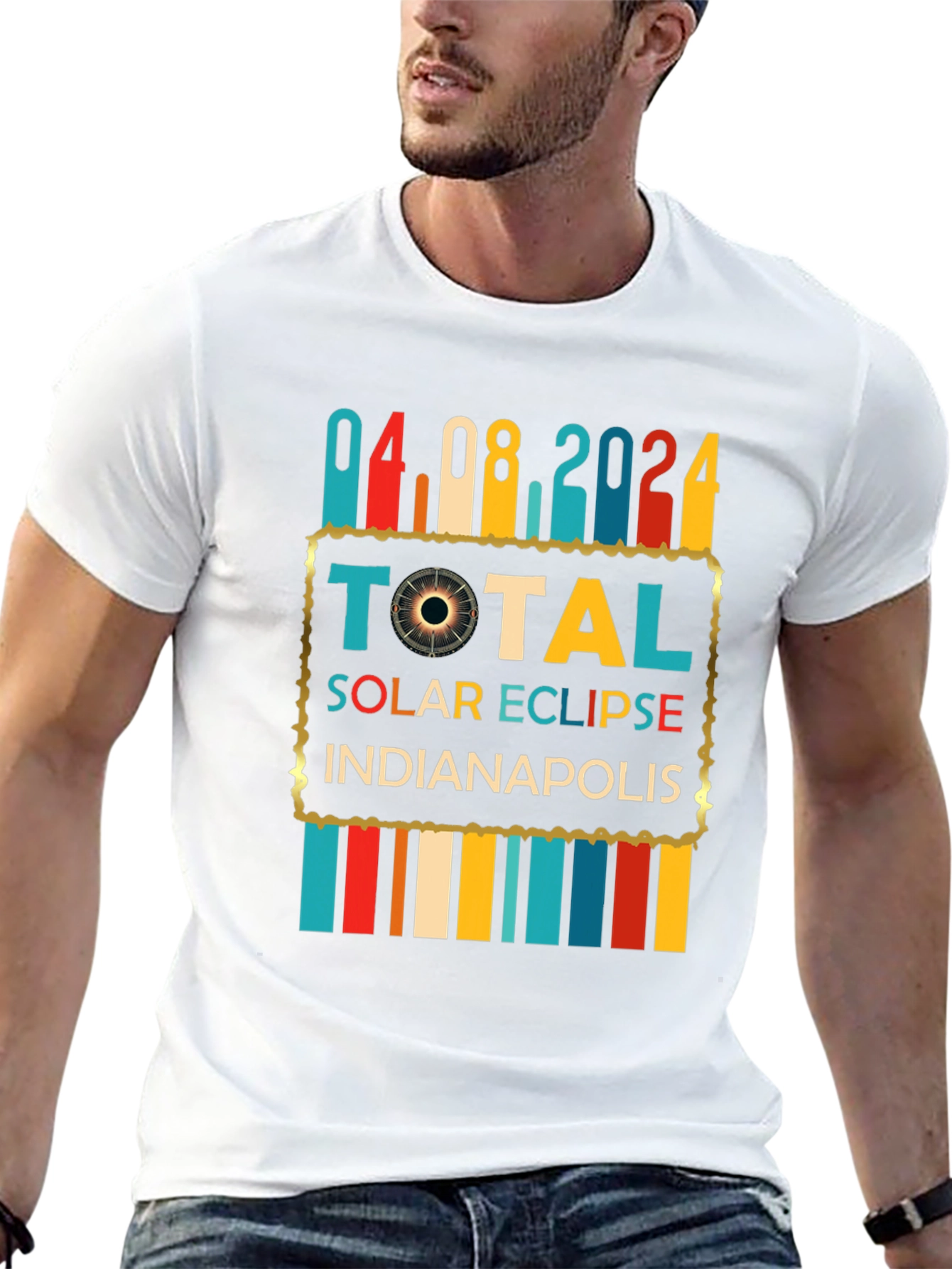 Total Solar Eclipse 04.08.2024 Indianapolis T-Shirt