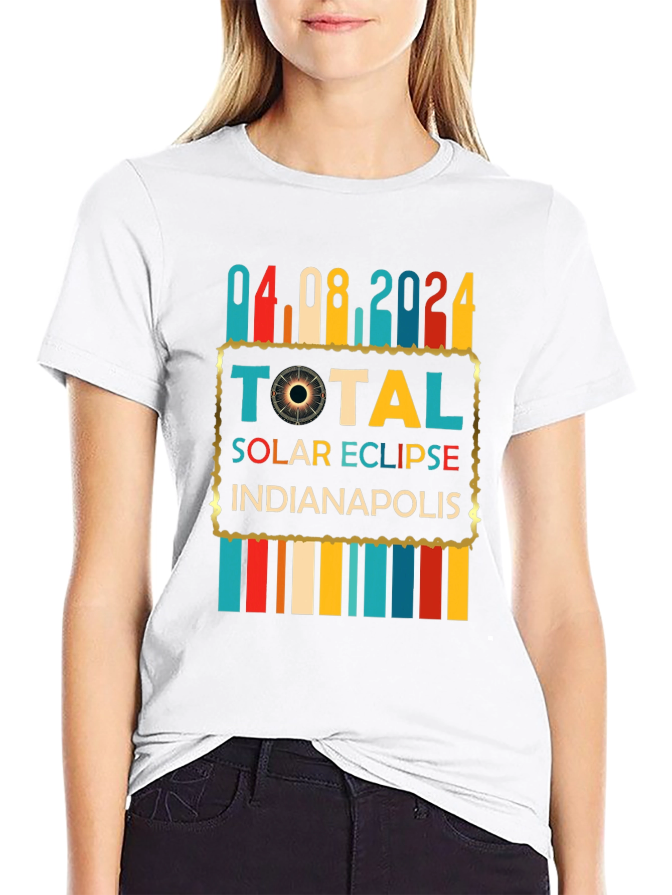 Total Solar Eclipse 04.08.2024 Indianapolis T-Shirt