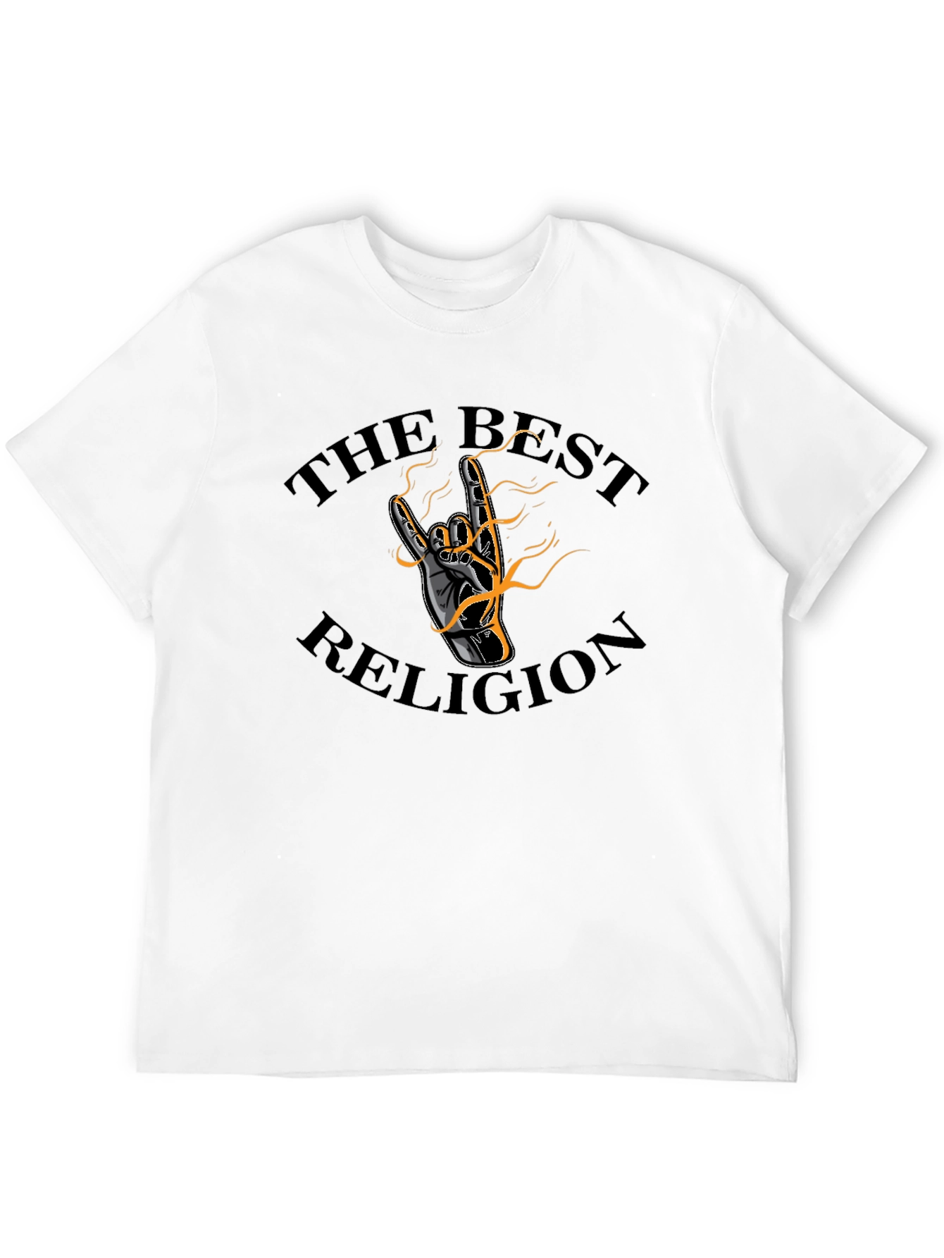 The Best Religion Graphic T-Shirt - Black