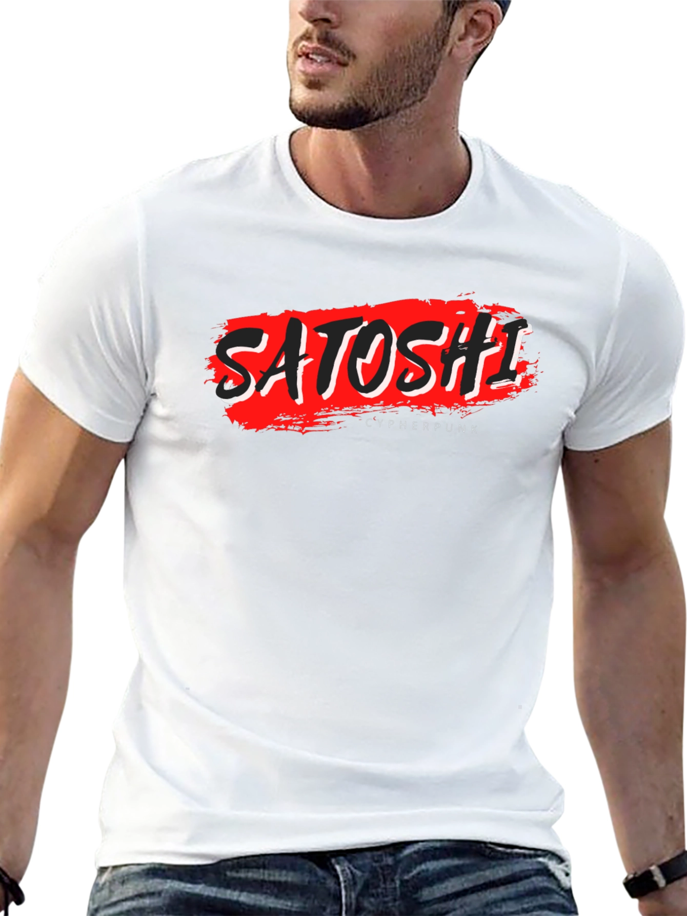 Satoshi Cypherpunk Graphic Tee - Bitcoin Crypto T-Shirt