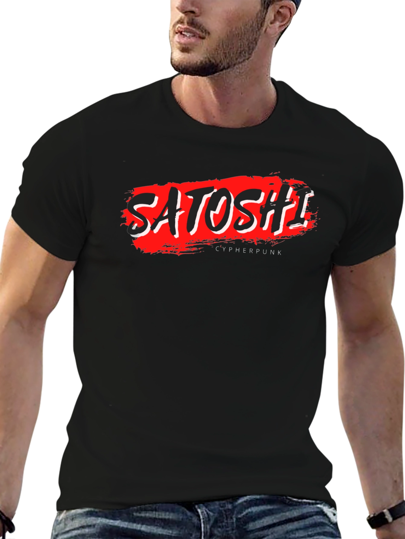 Satoshi Cypherpunk Graphic Tee - Bitcoin Crypto T-Shirt