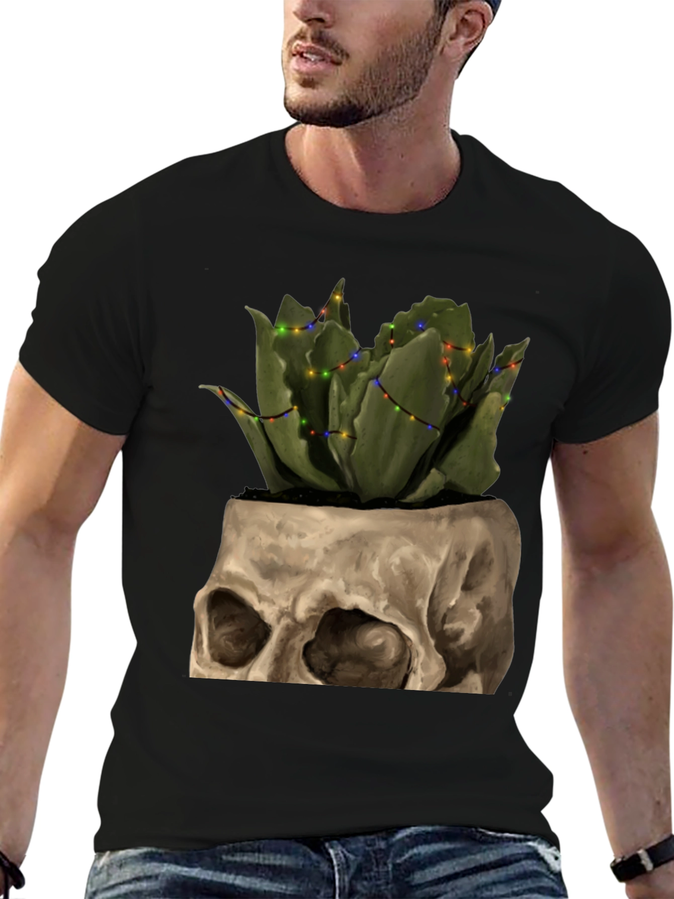 Skull Succulent Tee