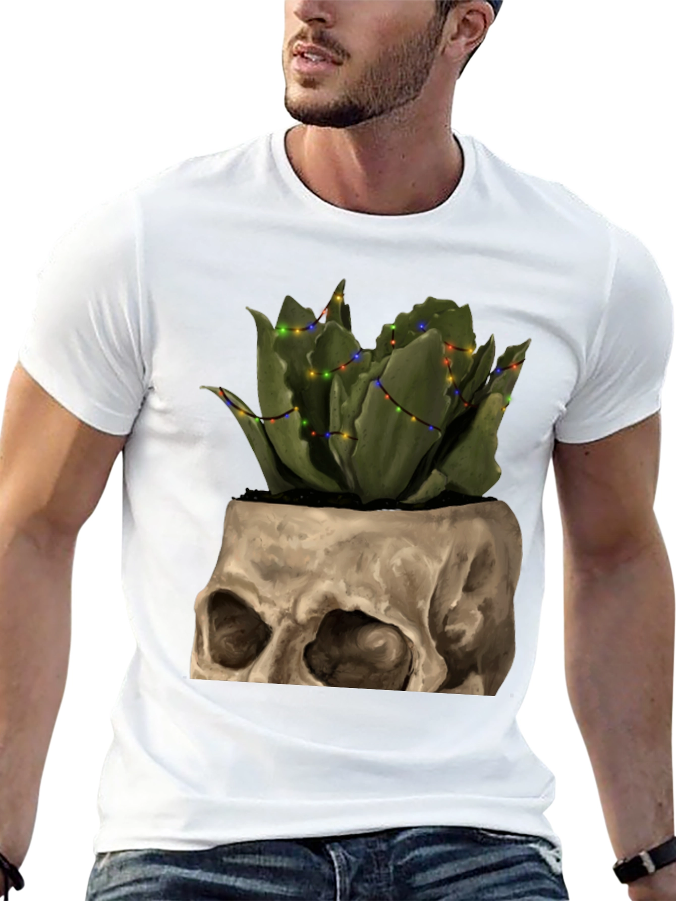 Skull Succulent Tee