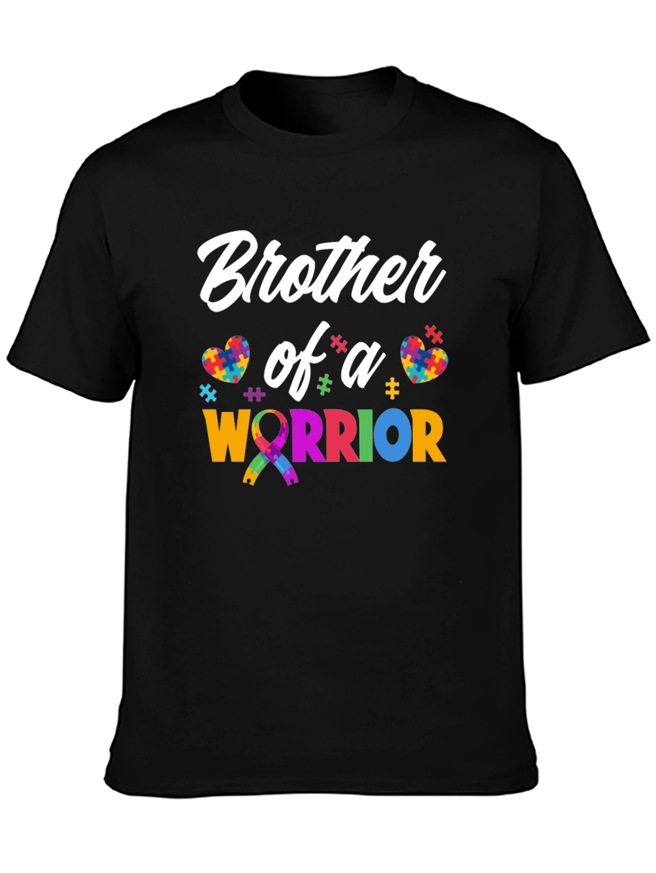 Brother of a Warrior Autism Awareness T-Shirt